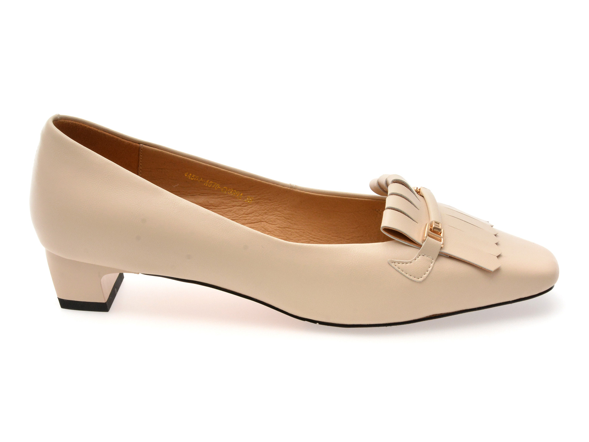 Pantofi EPICA bej, 4A502, din piele naturala