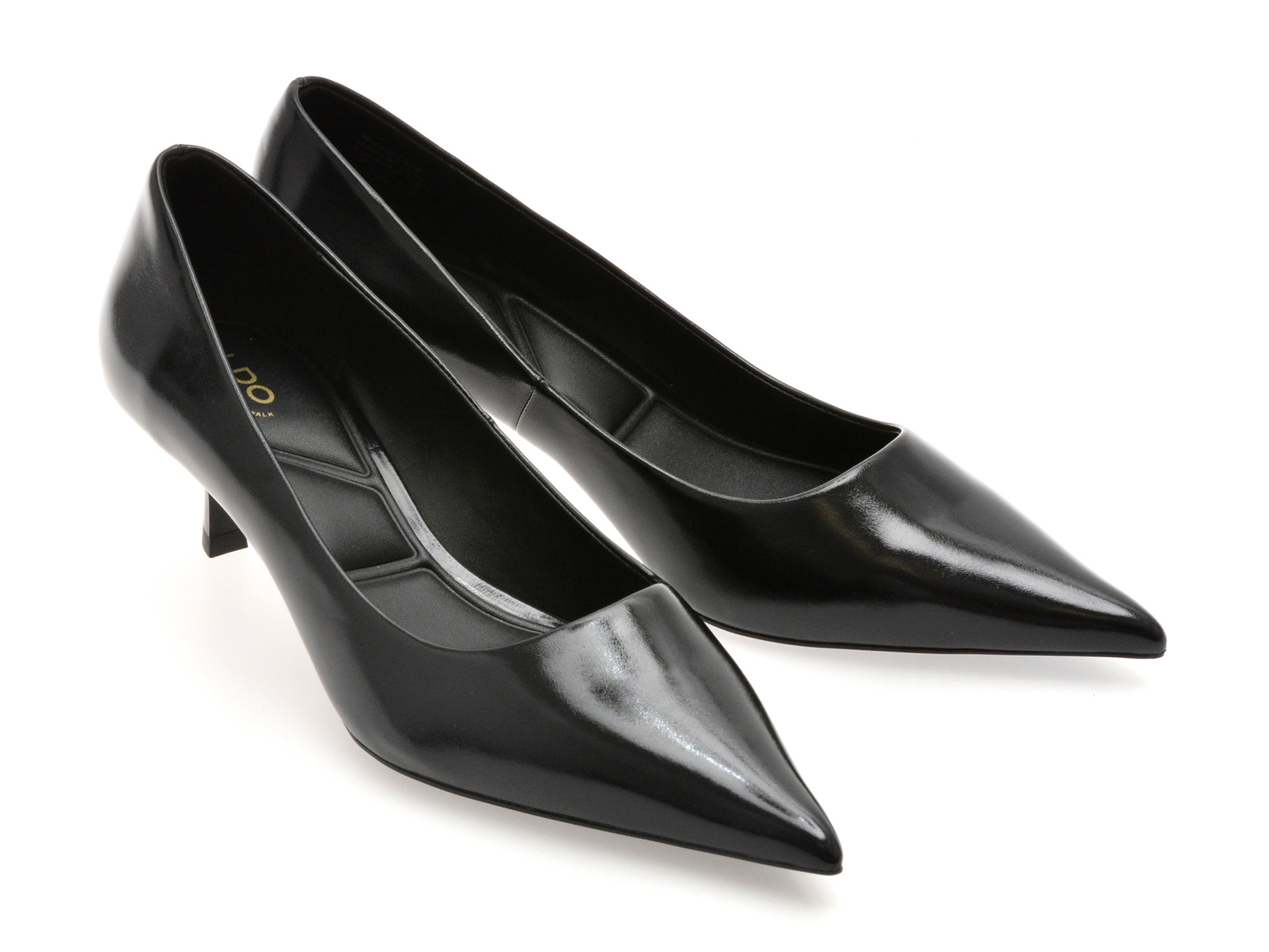 Pantofi eleganti ALDO negri, RUPARI 001, din piele ecologica