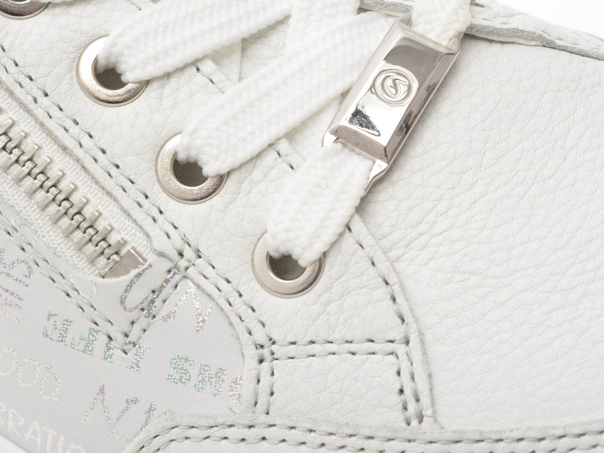 Pantofi sport ARA albi, 24801, din piele naturala