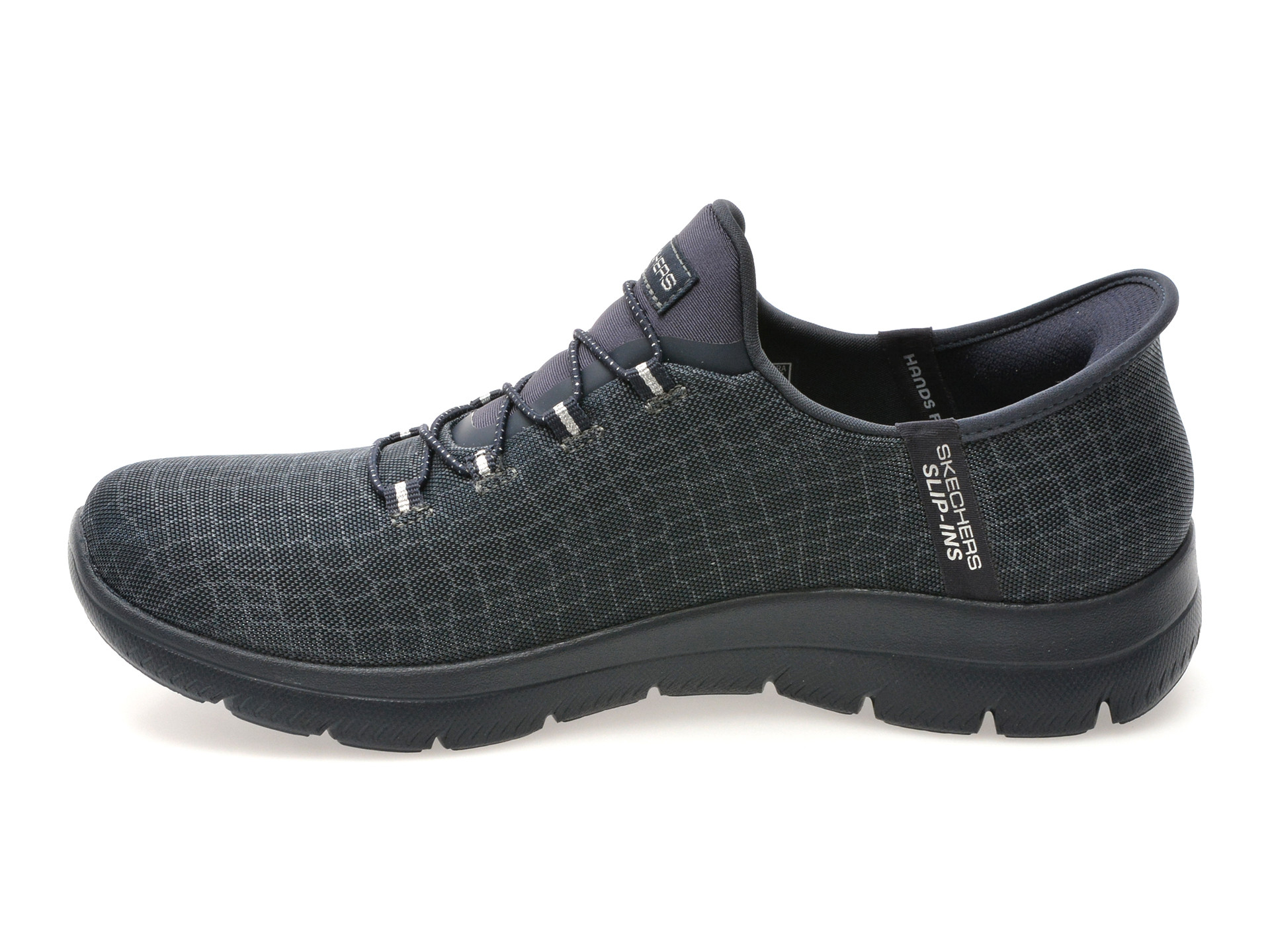 Pantofi sport SKECHERS bleumarin, SUMMITS, din material textil