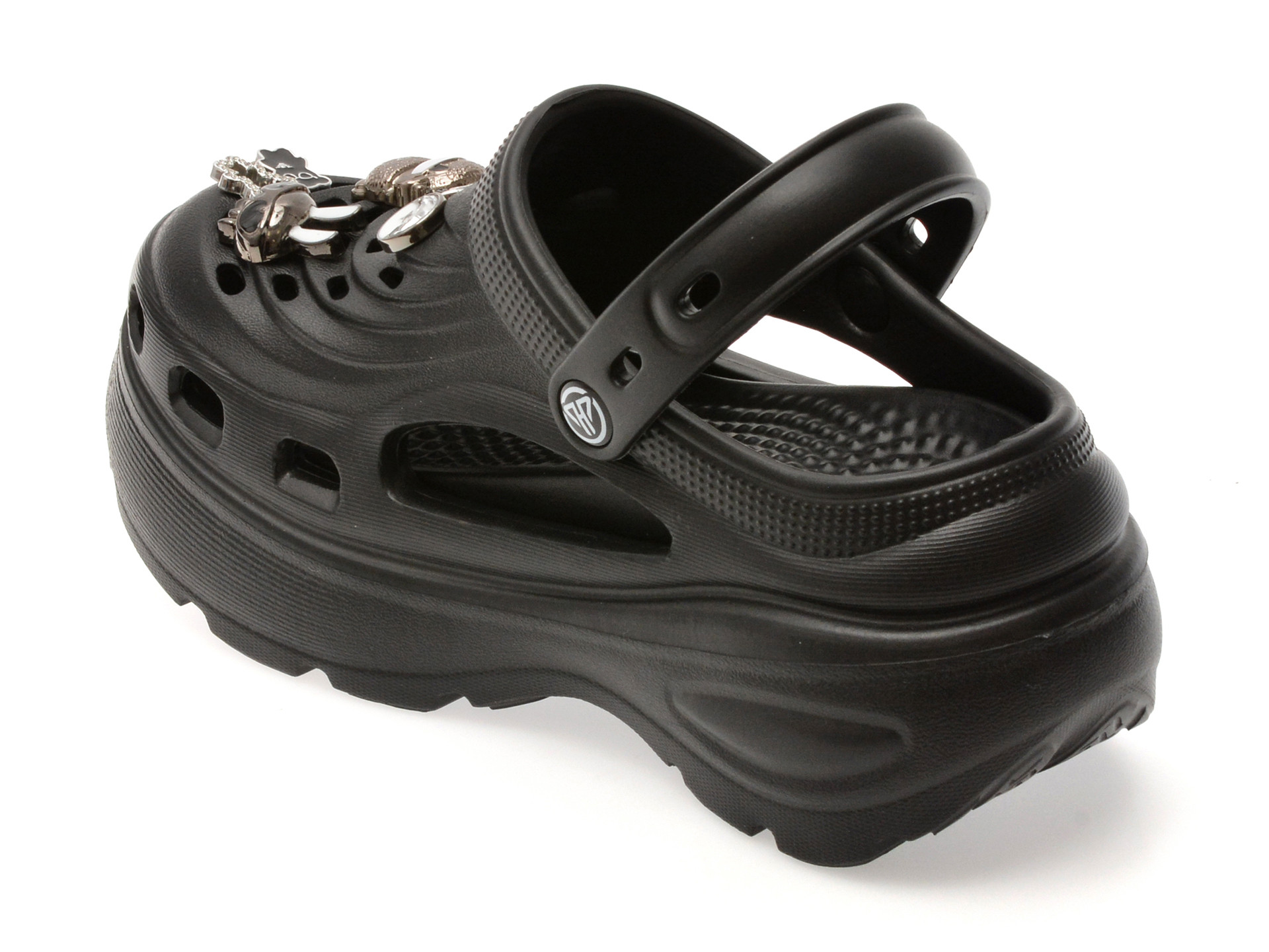 Papuci GRYXX negri, 2510, din pvc