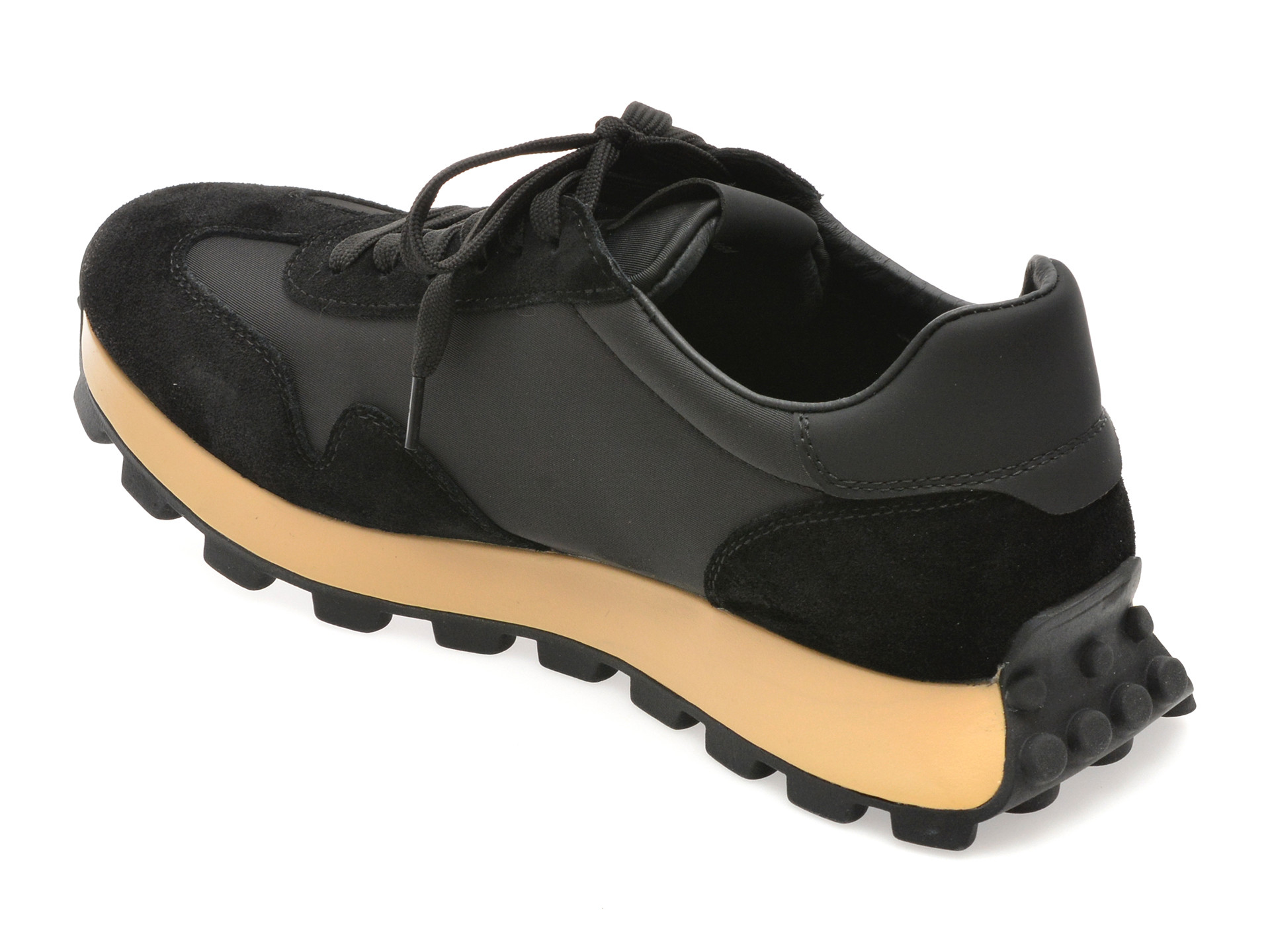 Pantofi sport EPICA negri, 110016, din material textil