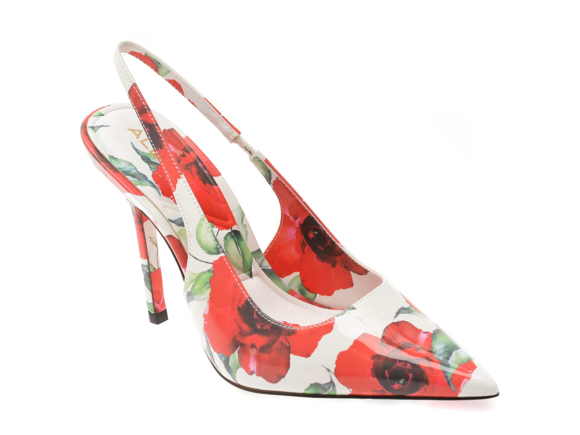Pantofi eleganti ALDO multicolor, LOVE BLOOM 978, din piele ecologica