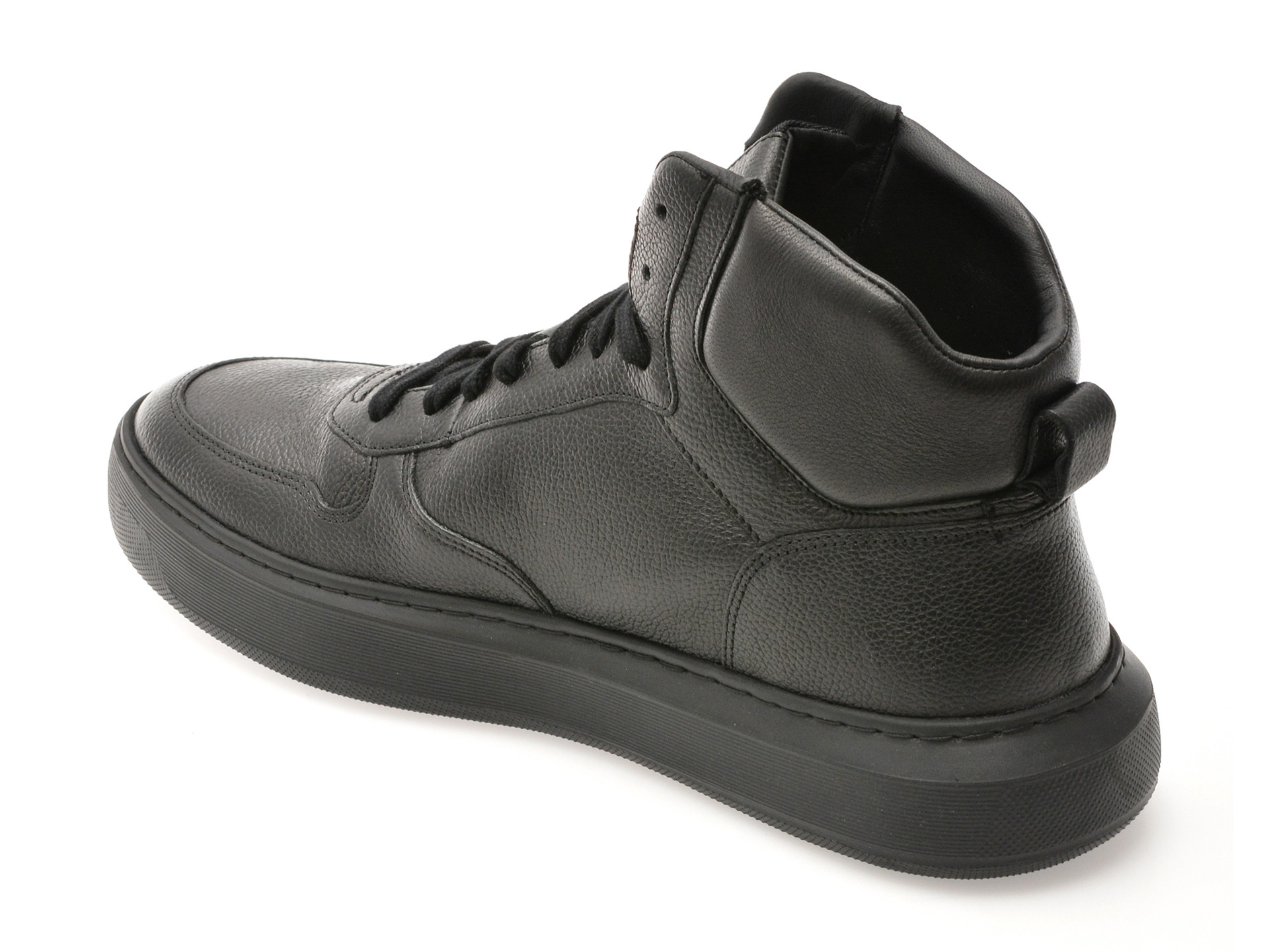 Ghete GEOX negre, U565WD, din piele naturala