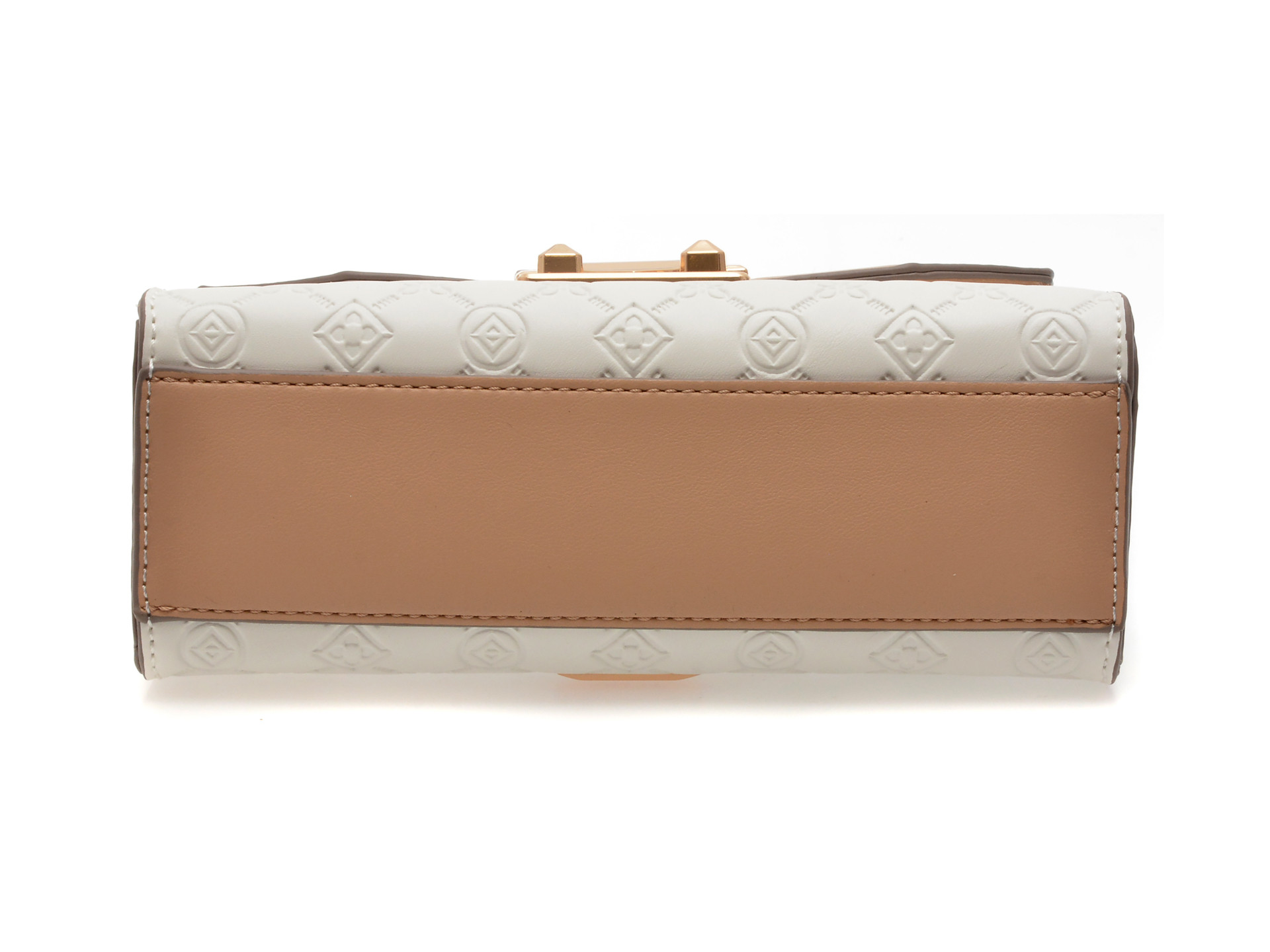 Geanta ALDO alba, CRELALLE 110, din piele ecologica