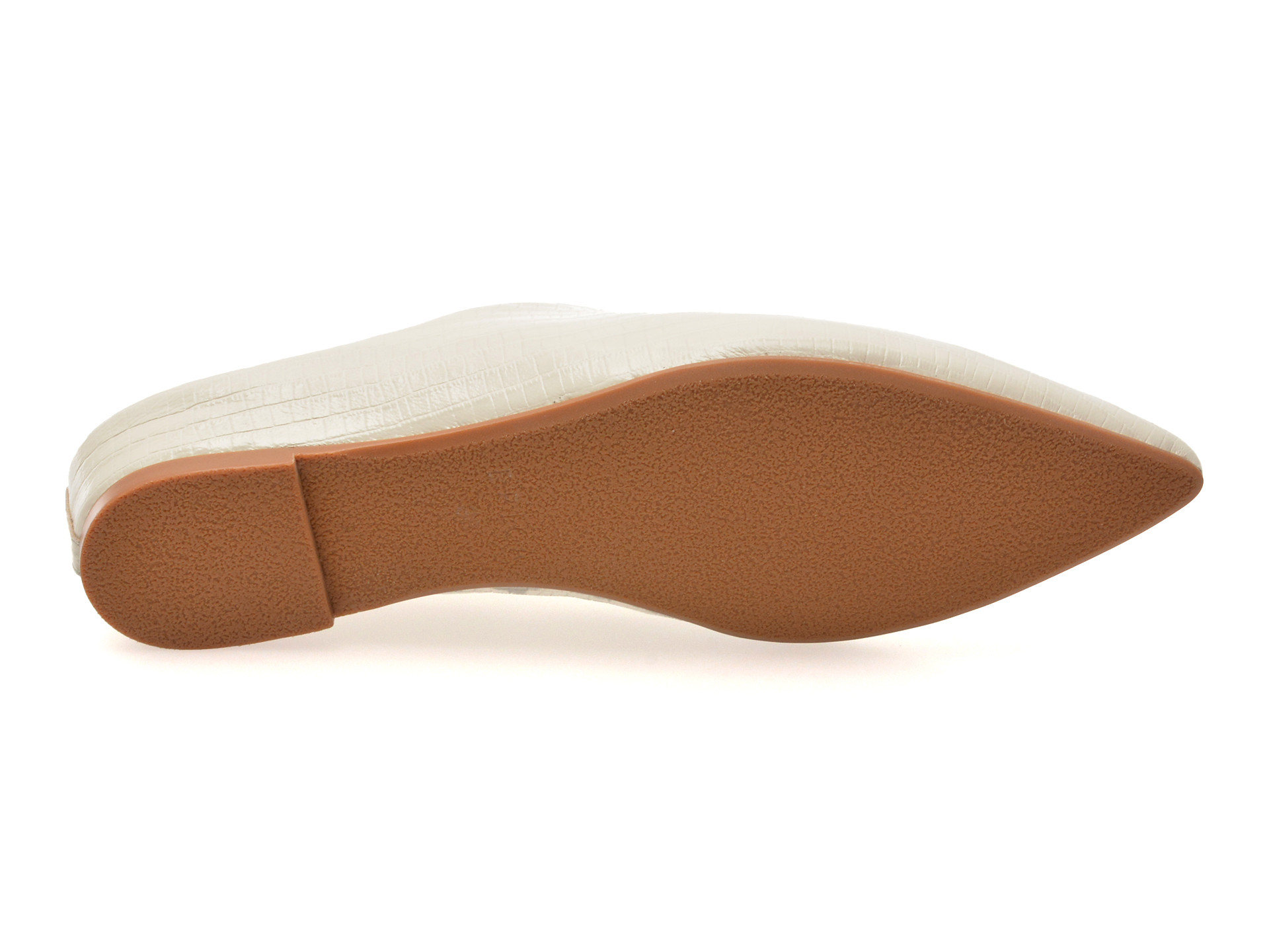 Papuci EPICA bej, DY2297, din piele naturala