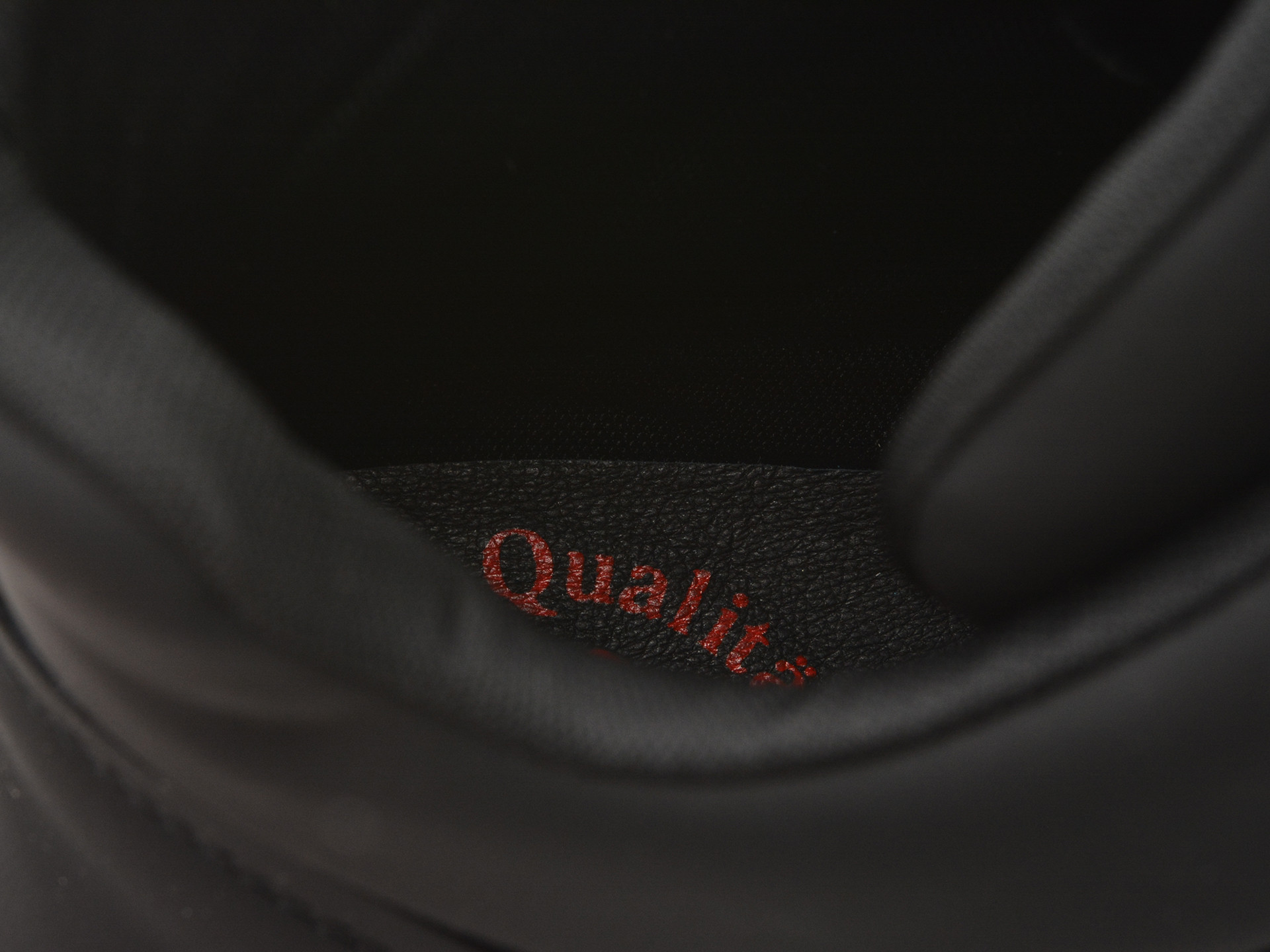 Ghete OTTER negre, 120, din piele naturala