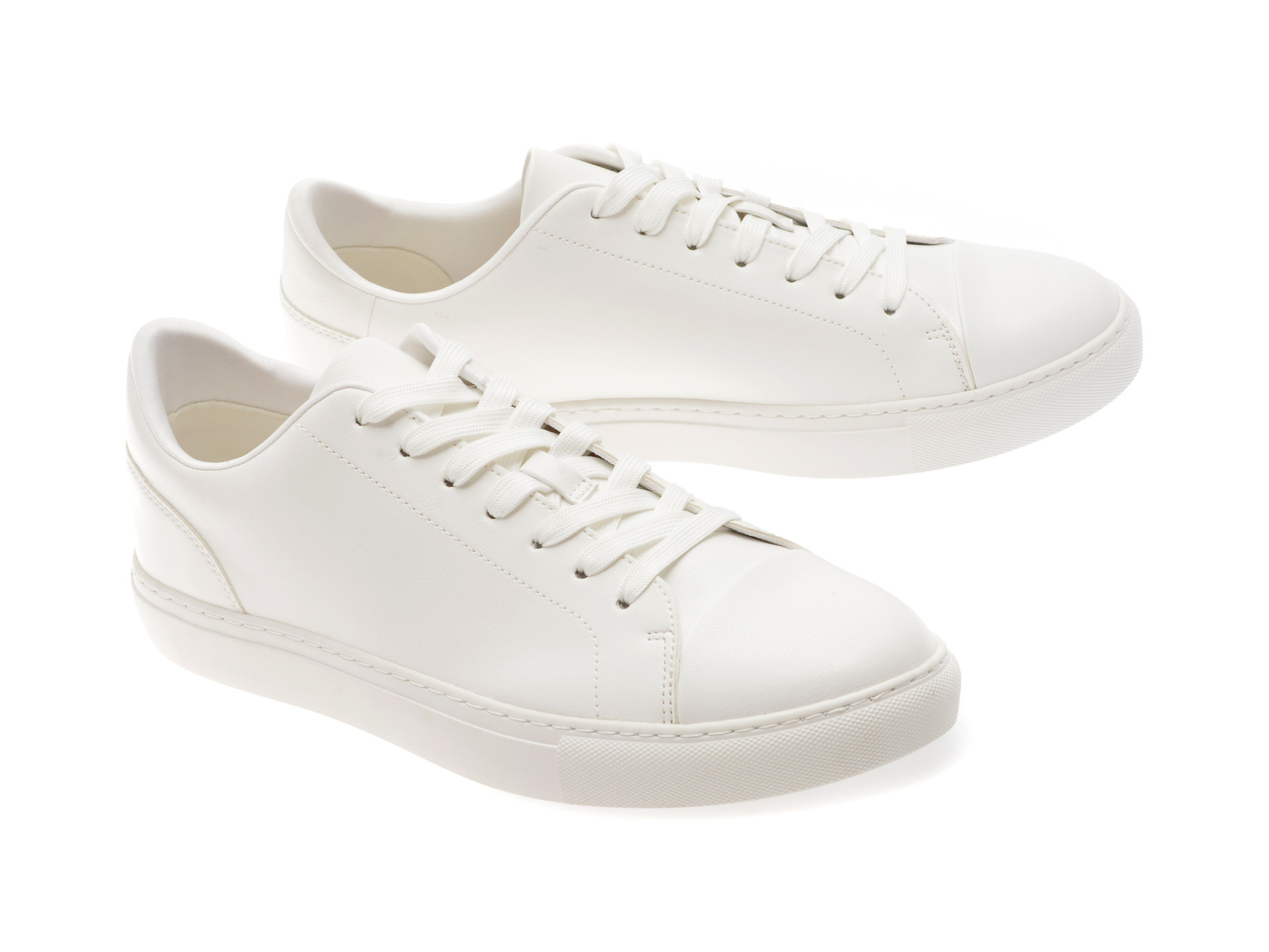 Pantofi sport ALDO albi, BELFORD 100, din piele ecologica