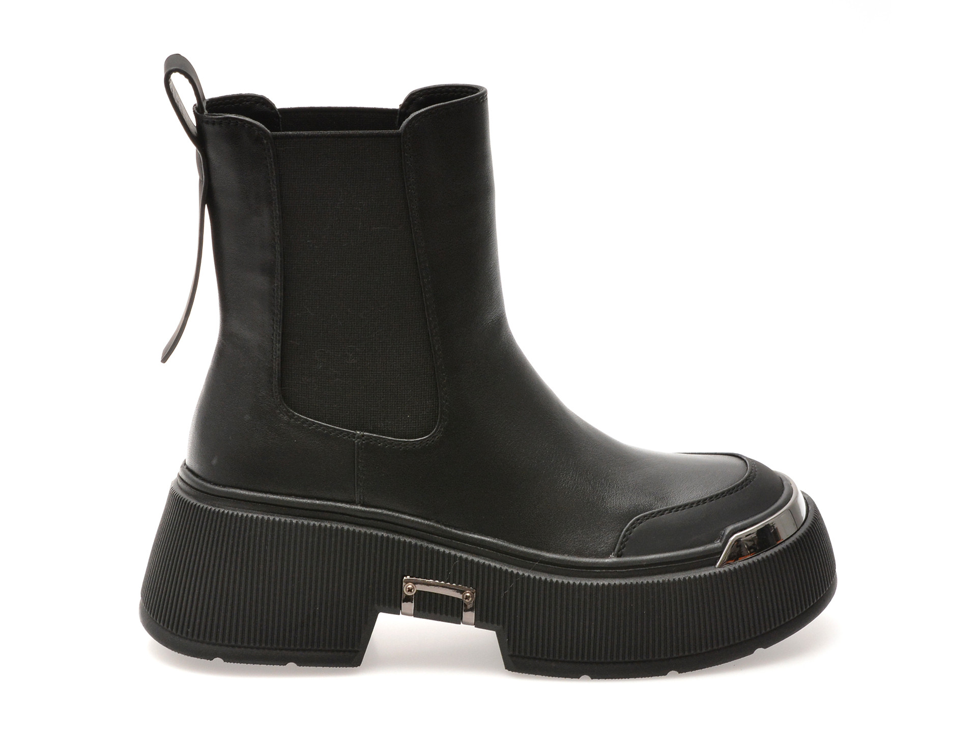 Ghete ALDO negre, 3R489, din piele naturala