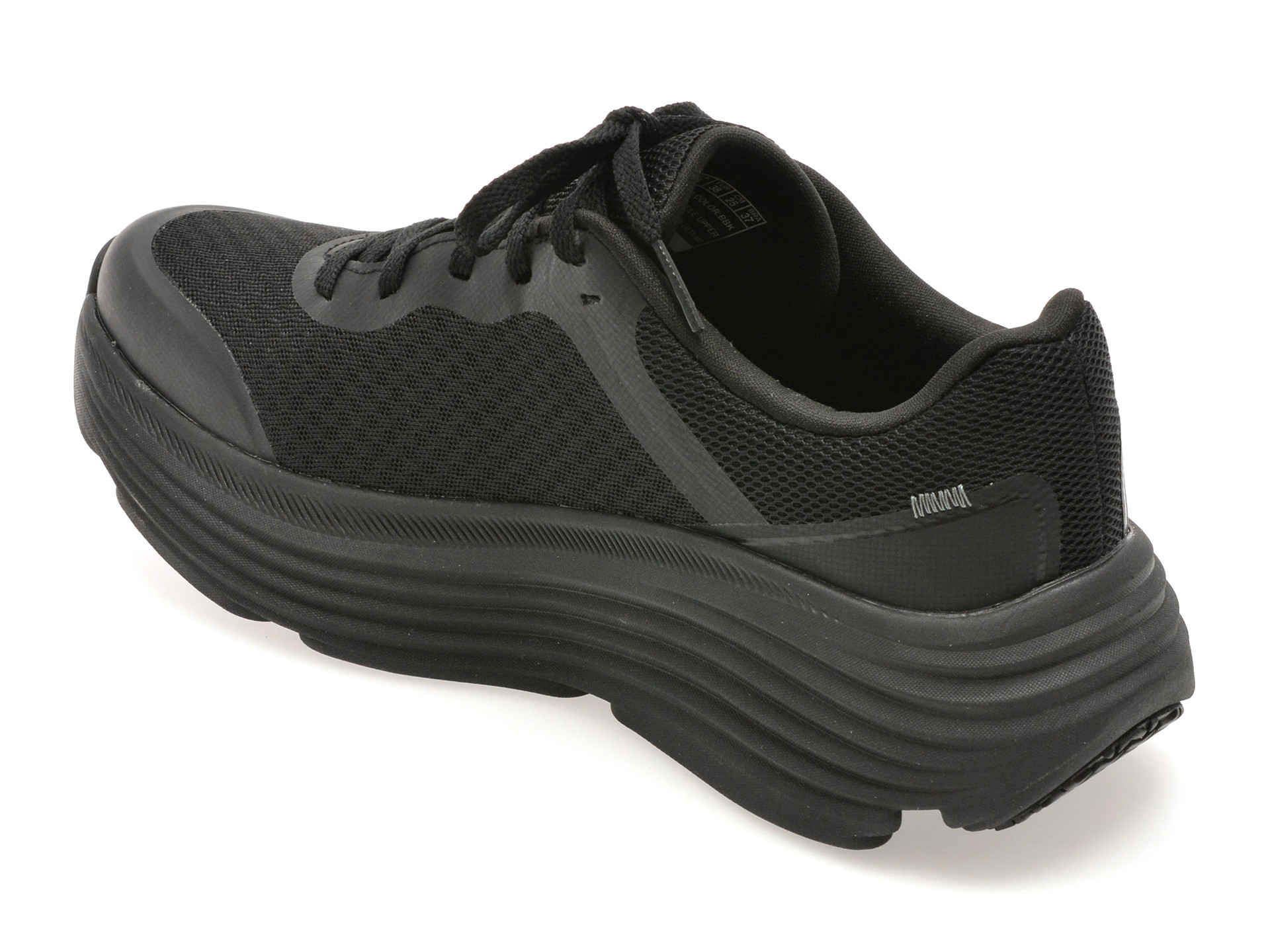 Pantofi sport SKECHERS negri, MAX CUSHIONING ENDEAVOUR, din material textil