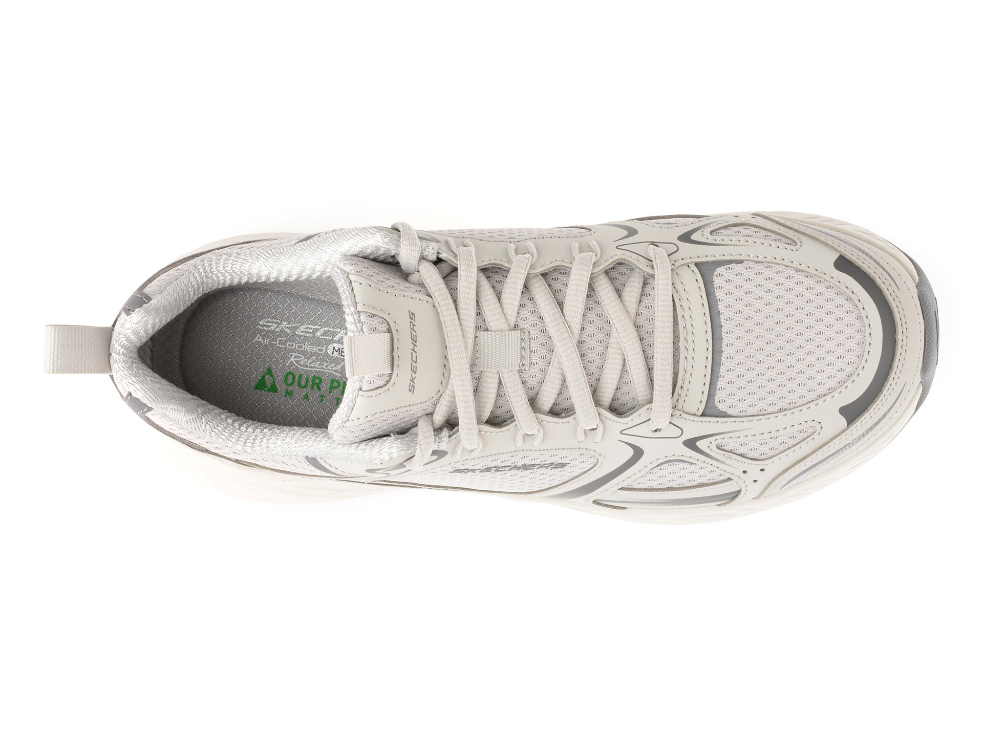 Pantofi sport SKECHERS gri, EDGERIDE, din material textil