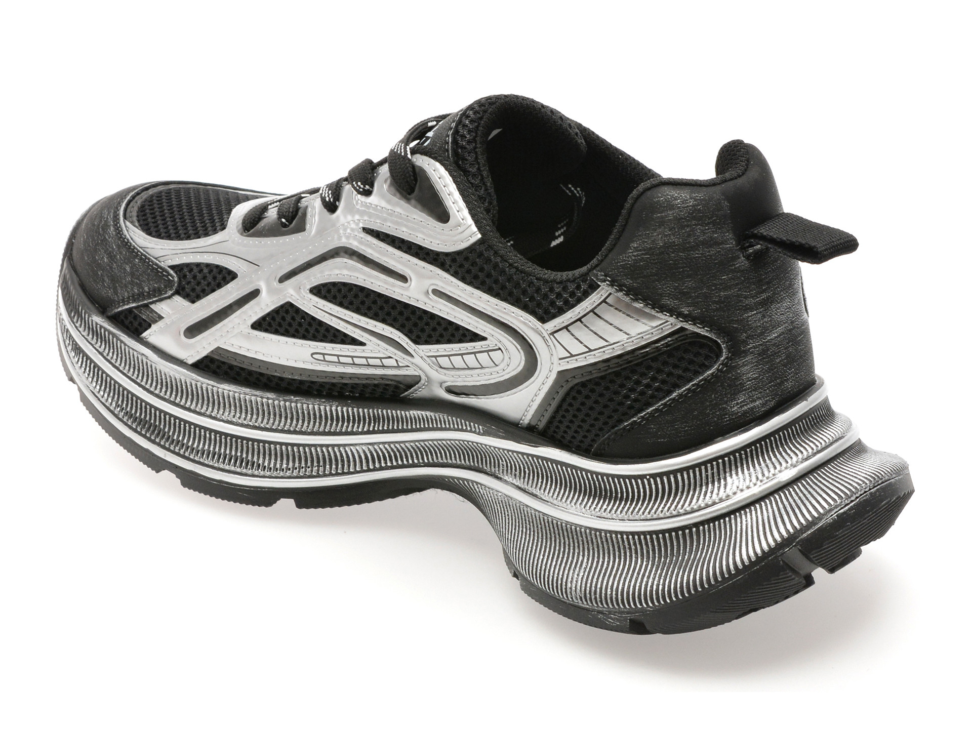 Pantofi sport GRYXX negri, 2082, din material textil