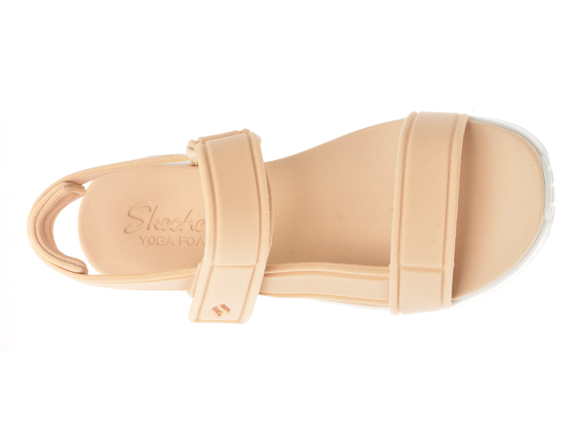 Sandale SKECHERS bej, UNO, din piele ecologica