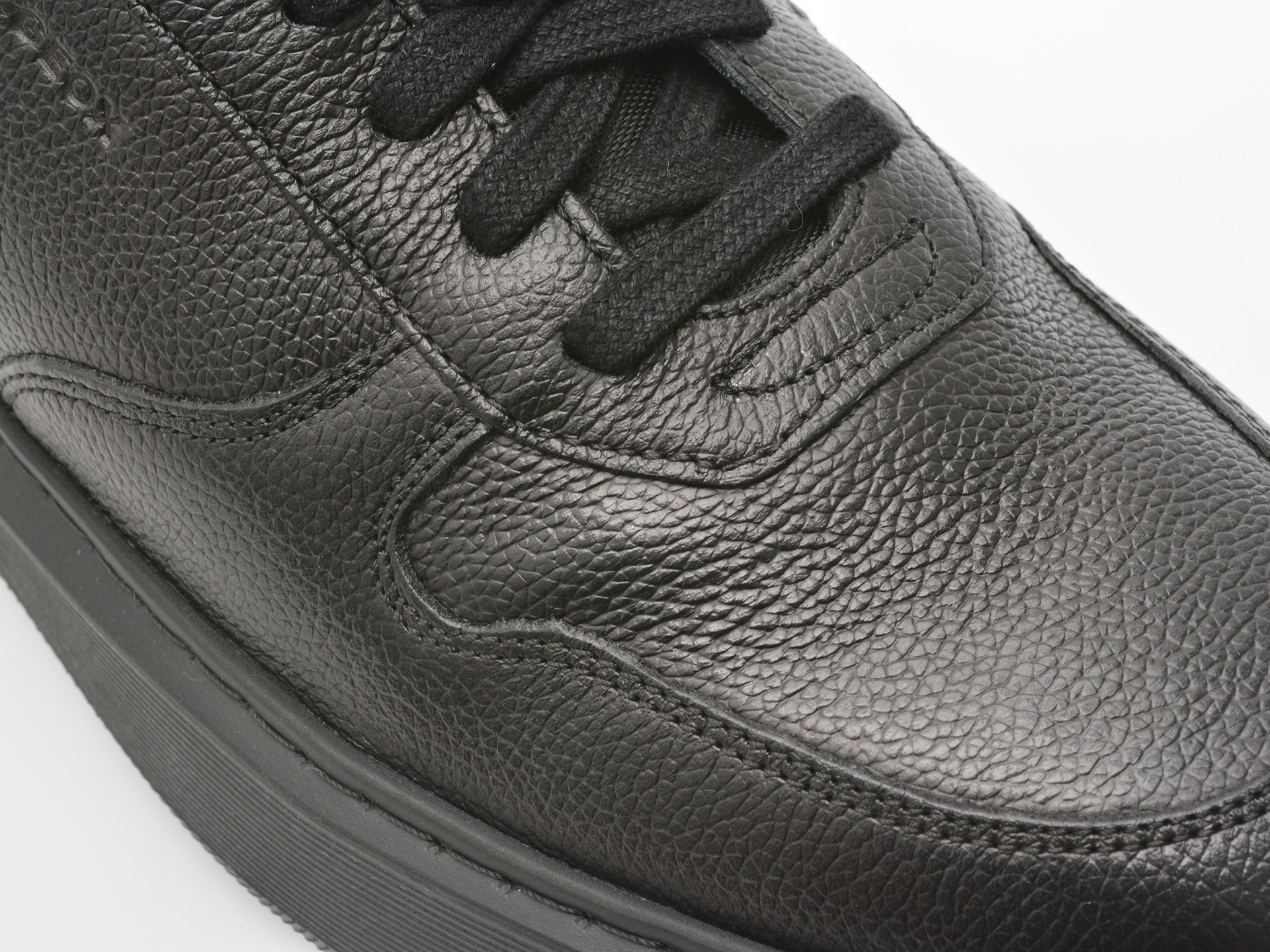 Ghete GEOX negre, U565WD, din piele naturala