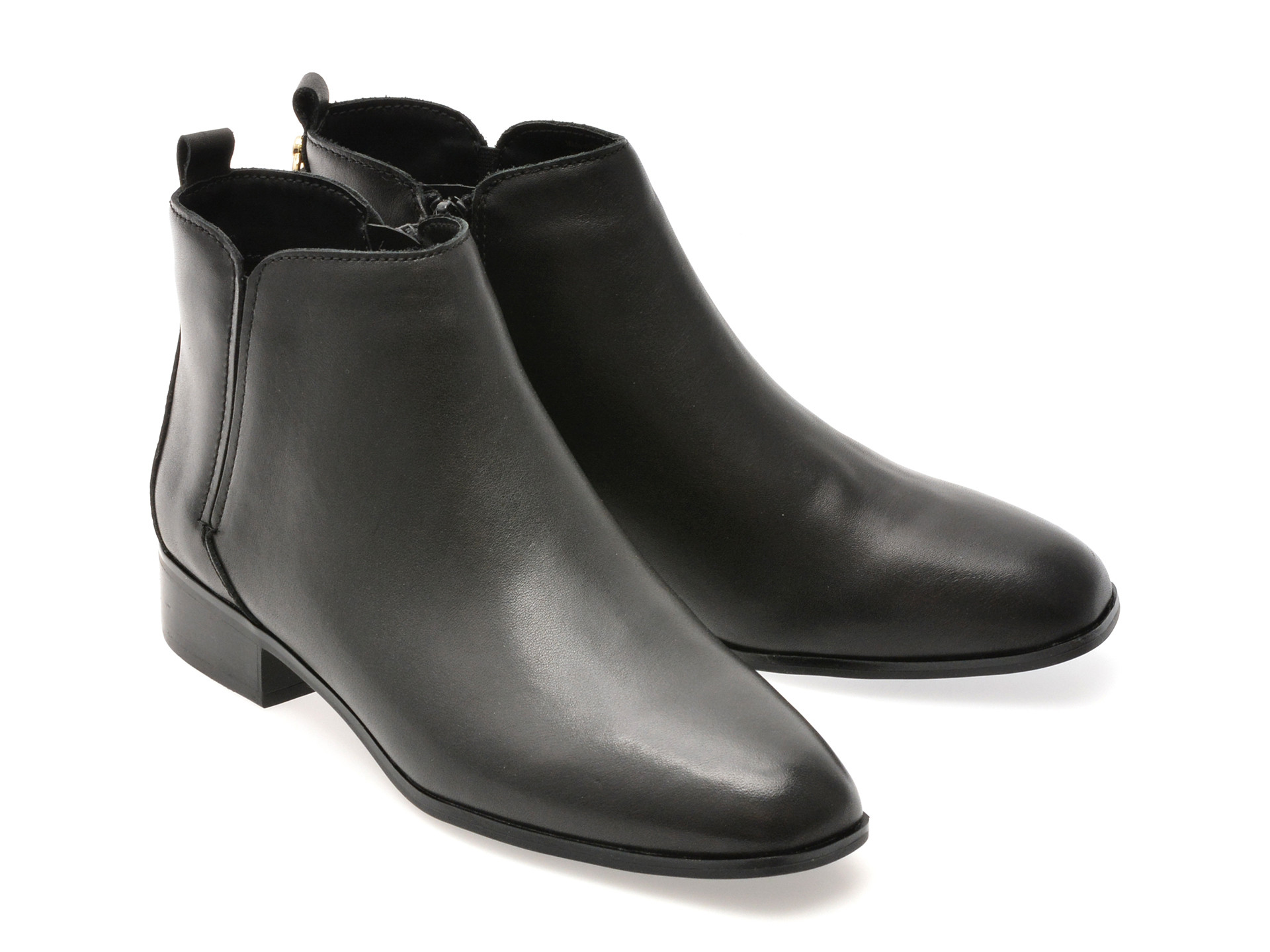 Ghete ALDO negre, VERITY 001, din piele naturala