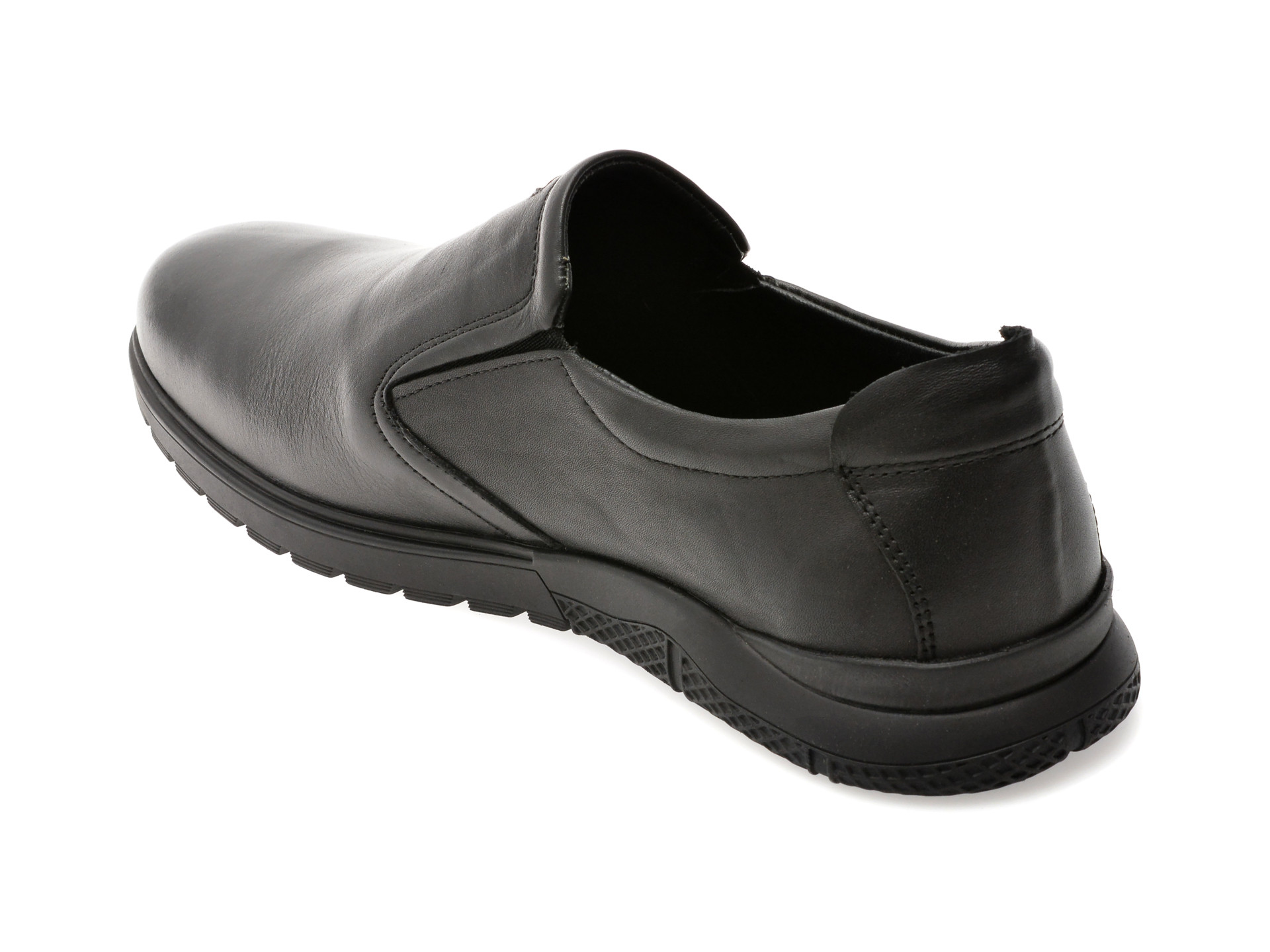 Pantofi OTTER negri, 556, din piele naturala