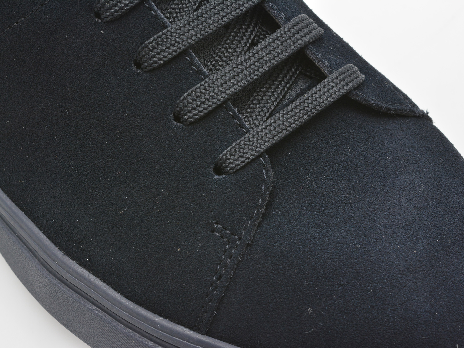 Pantofi sport GEOX bleumarin, U55LDA, din piele intoarsa