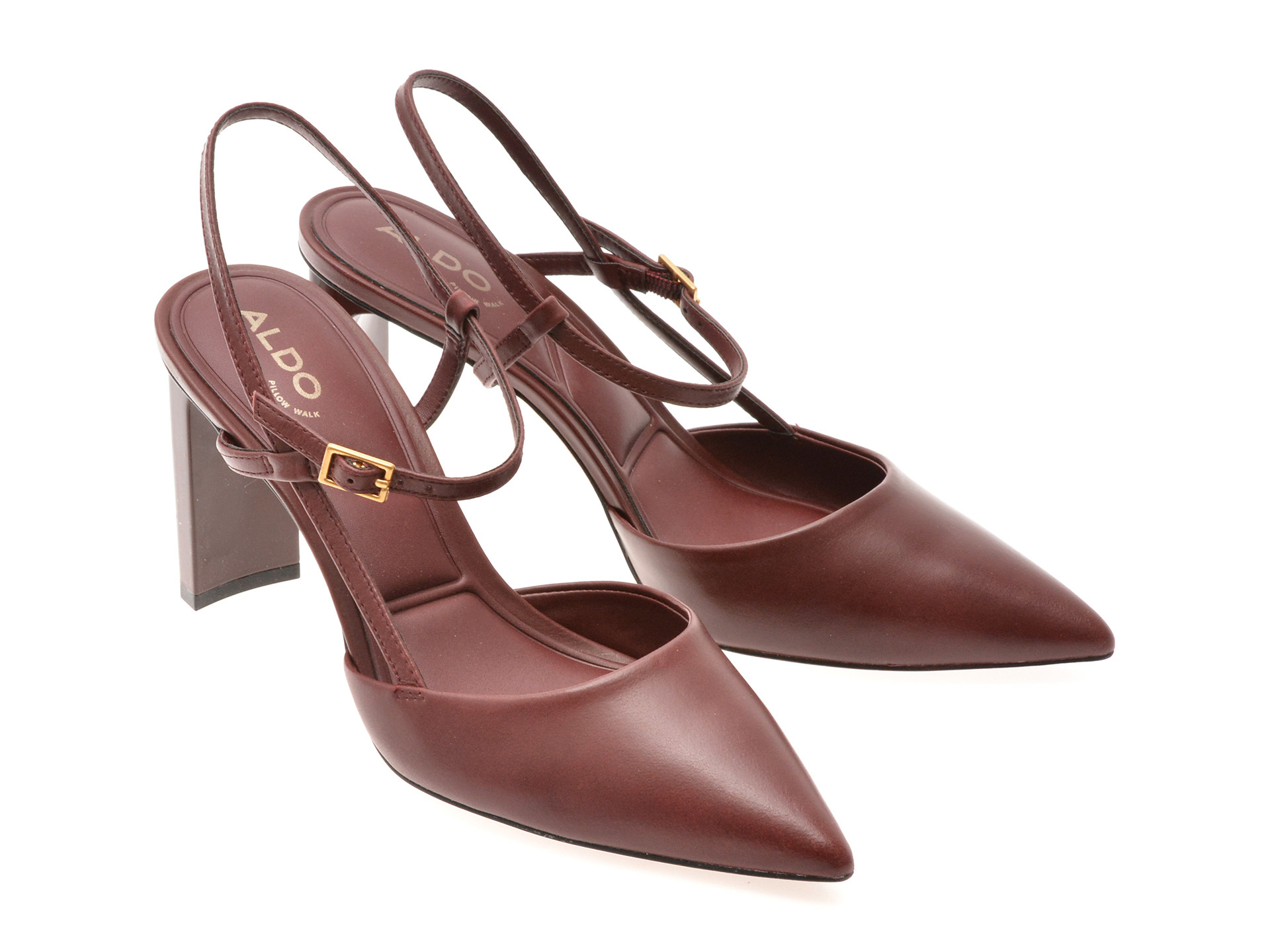 Pantofi eleganti ALDO visinii, DARABRIVER 601, din piele naturala