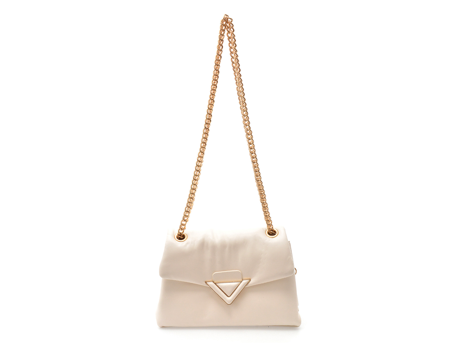 Geanta ALDO bej, SOFTPUFF 168, din piele ecologica