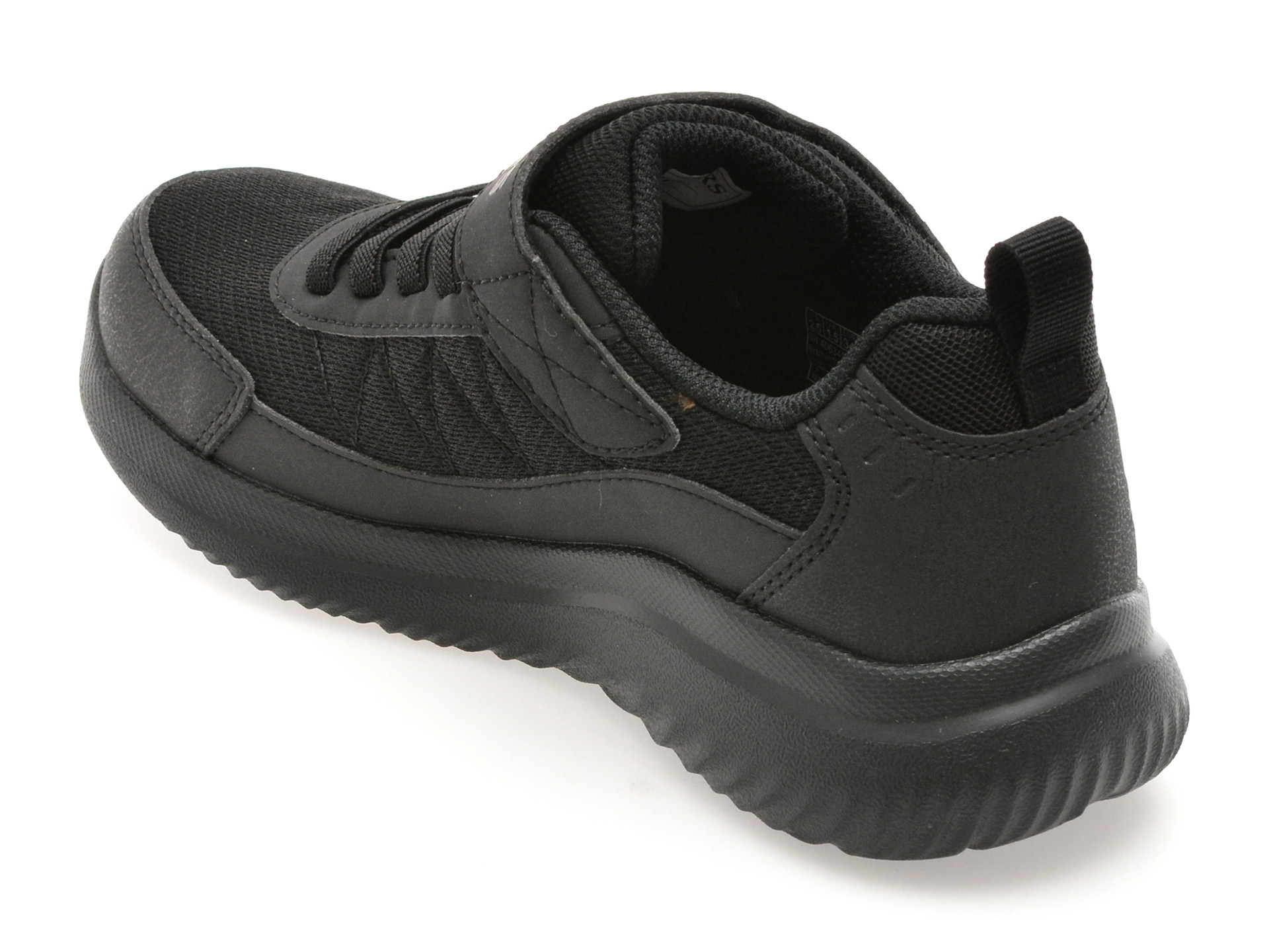 Pantofi sport SKECHERS negri, BOUNDER 2.0, din material textil