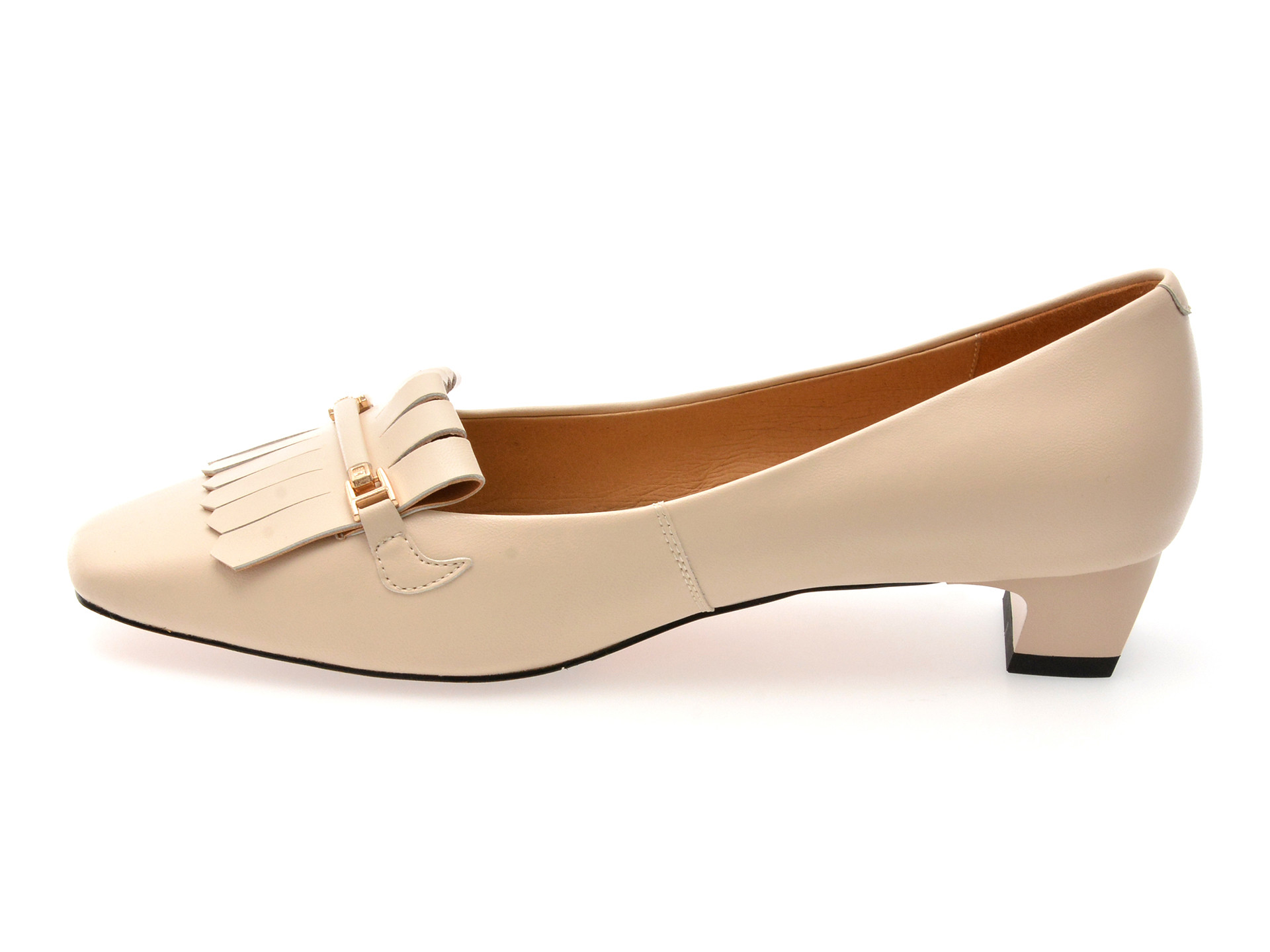 Pantofi EPICA bej, 4A502, din piele naturala