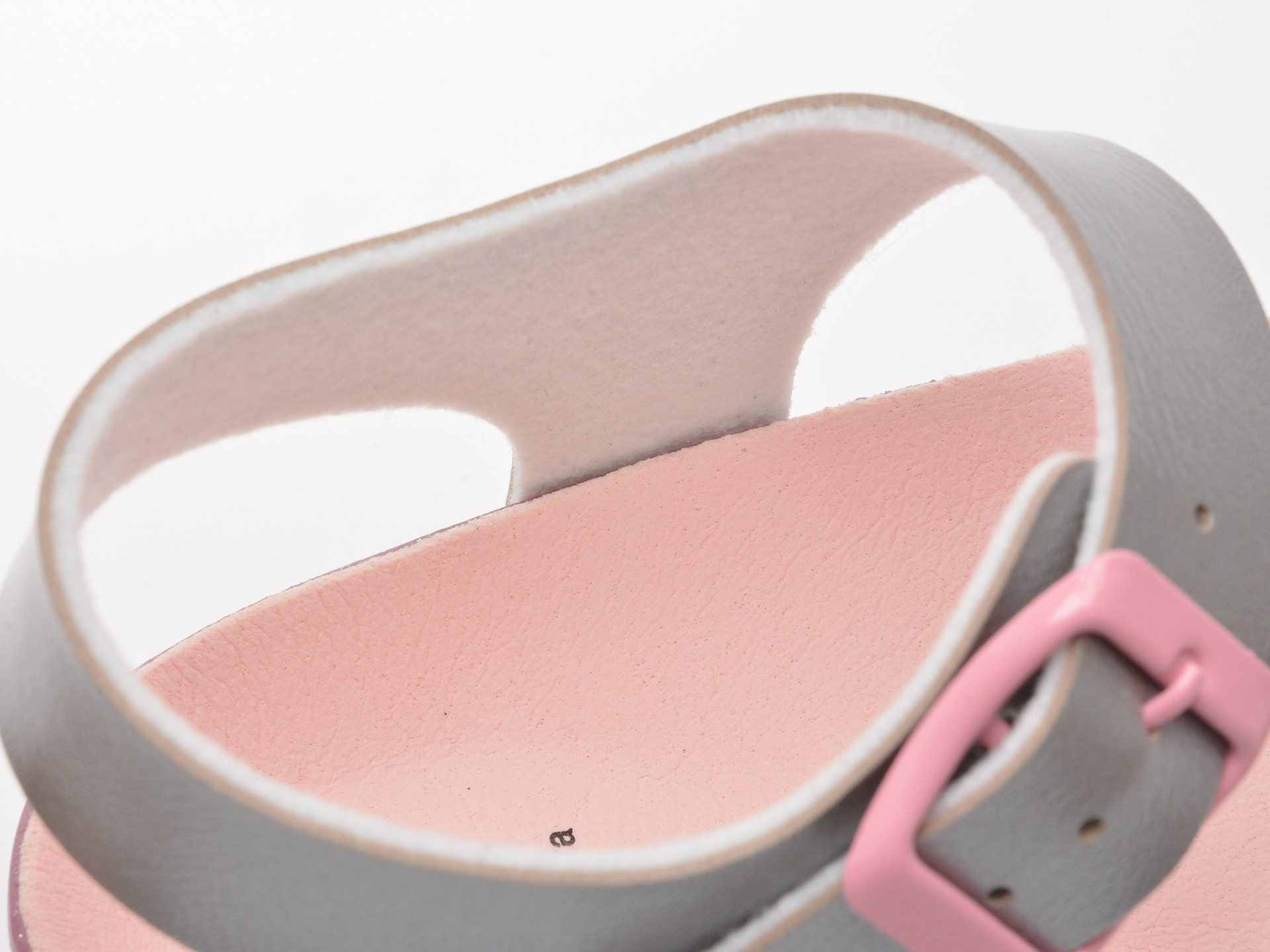 Sandale GEOX argintii, J558MI, din piele ecologica