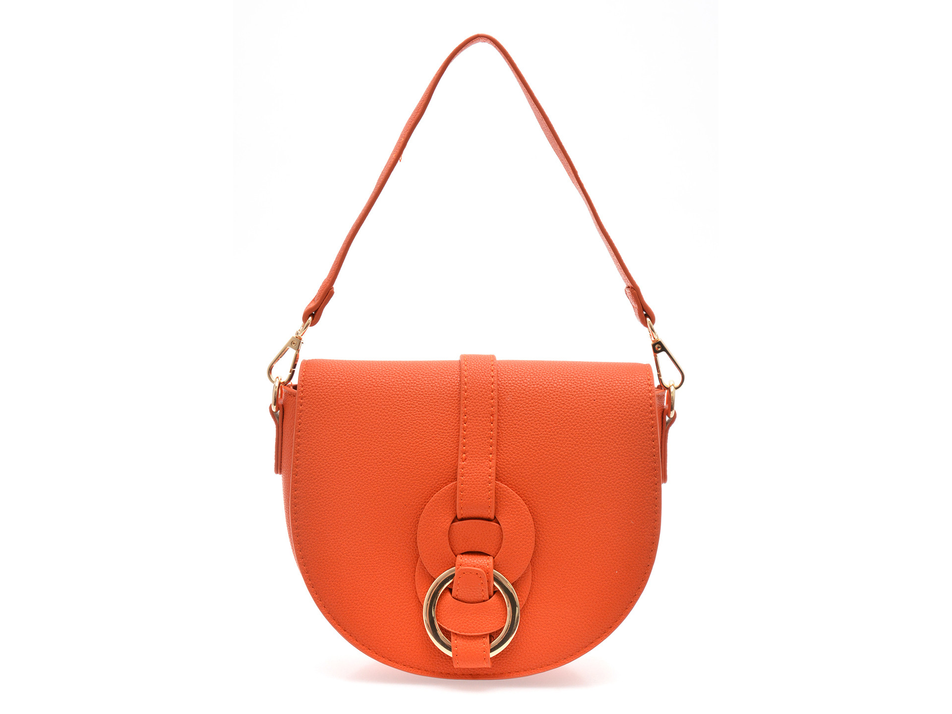 Geanta EPICA portocalie, 311, din piele ecologica