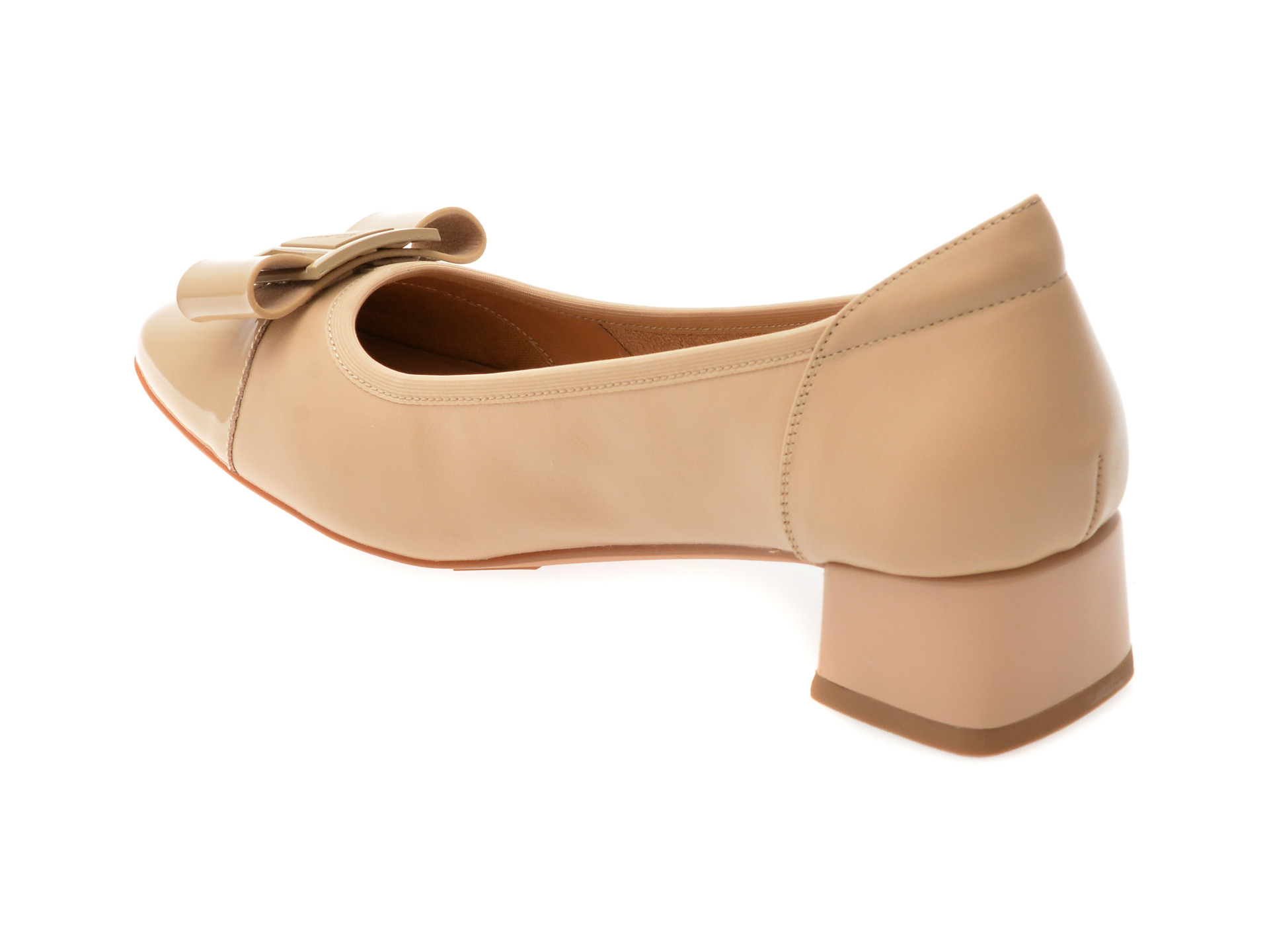 Balerini EPICA nude, 1D5570, din piele naturala