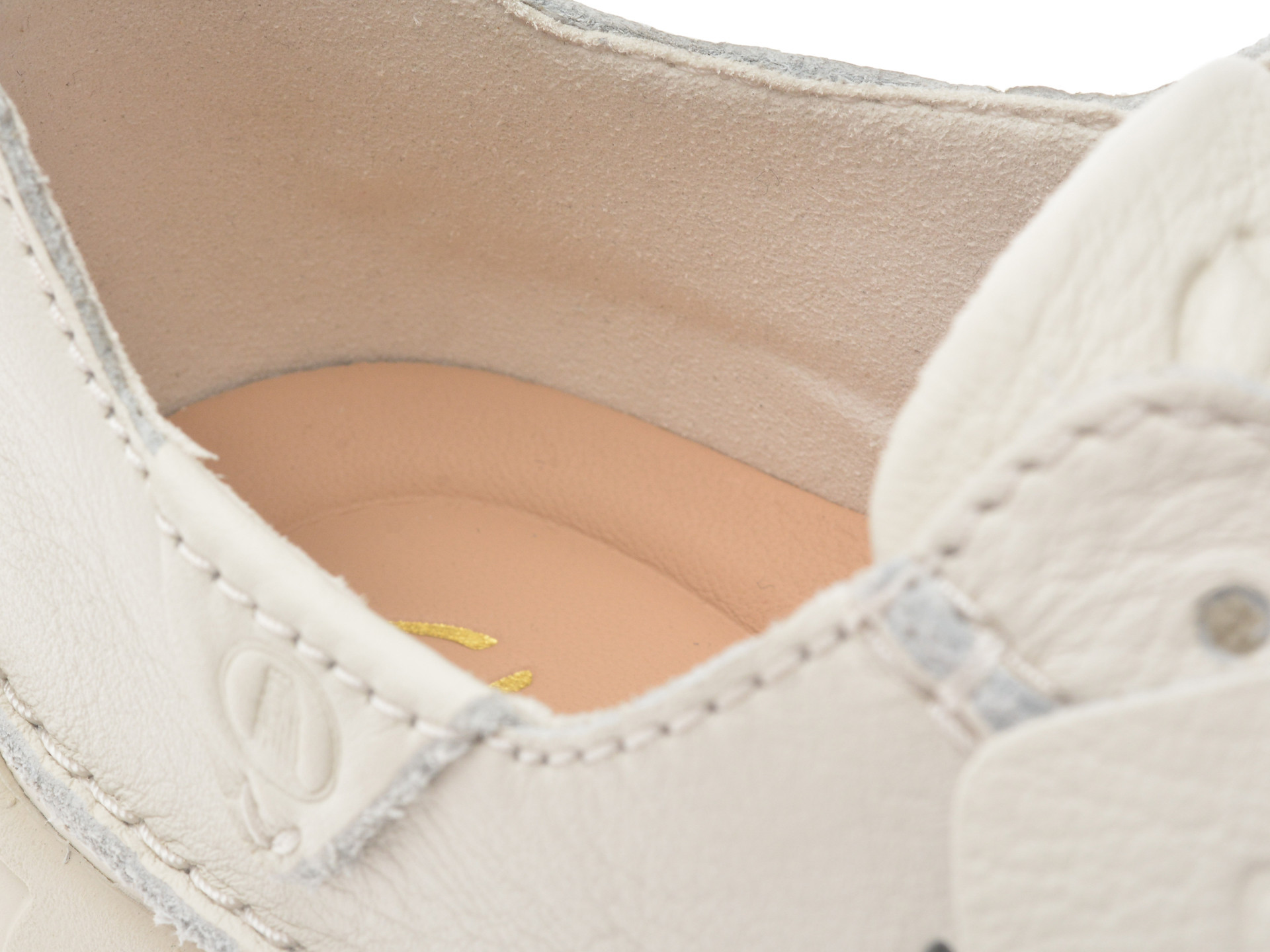 Pantofi sport CLARKS albi, CRAFT SPEED, din piele naturala