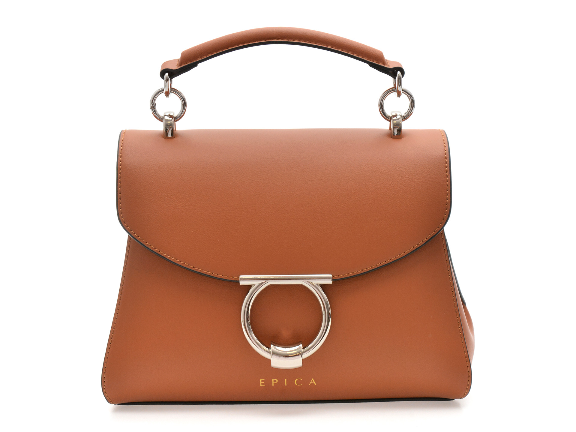 Geanta EPICA maro, 302, din piele naturala