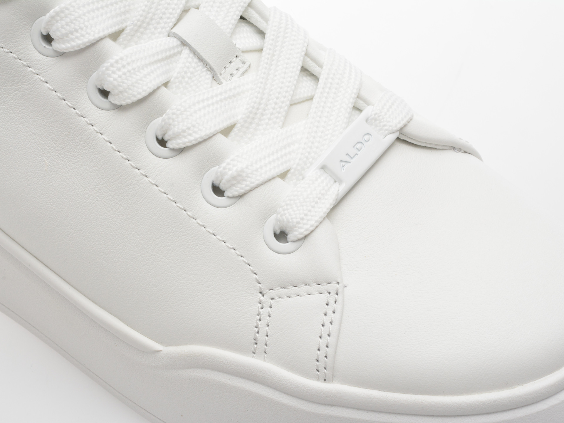 Pantofi sport ALDO albi, HALERENNA 143, din piele naturala