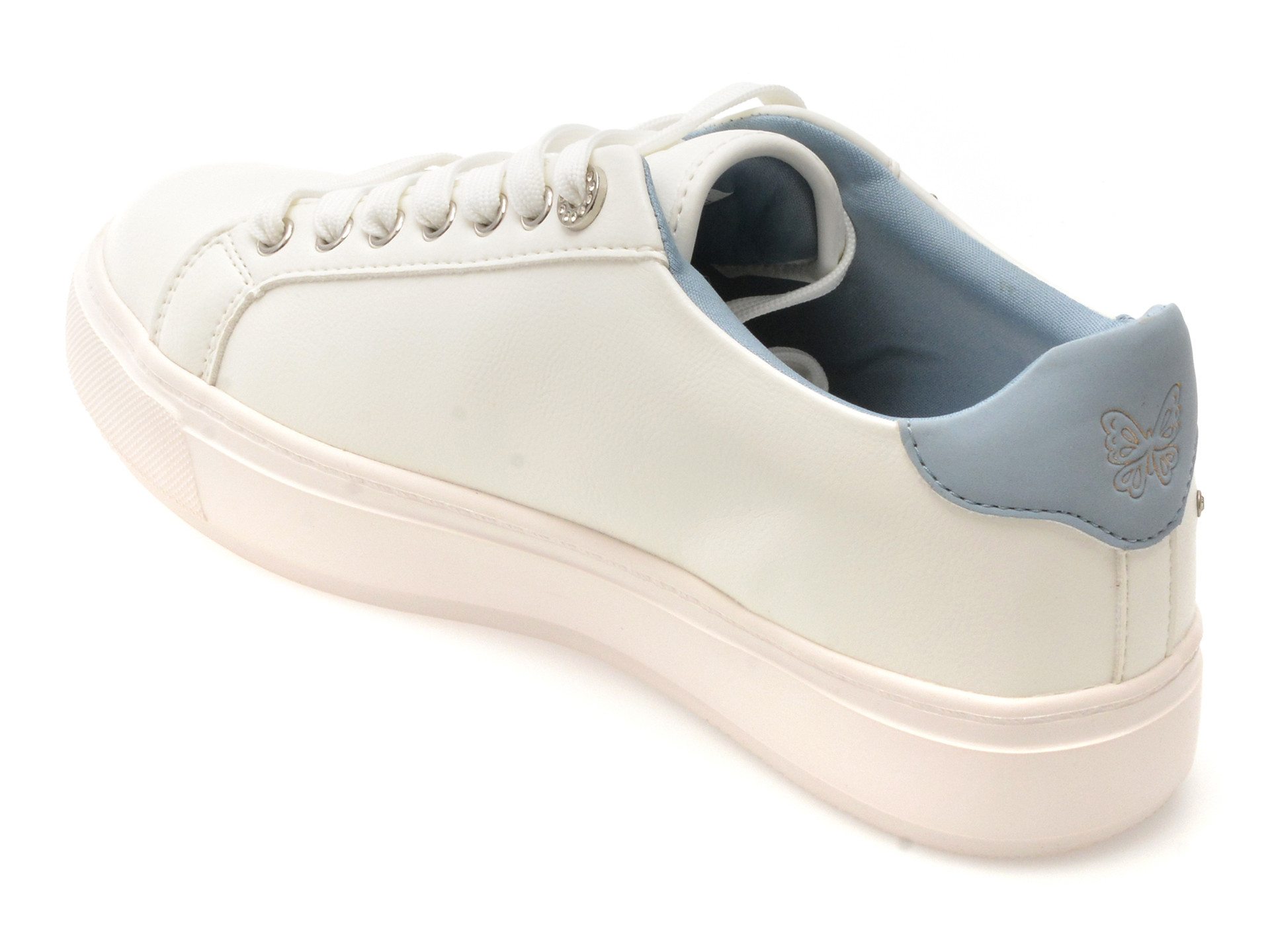 Pantofi sport ALDO albi, SAXONY 185, din piele ecologica