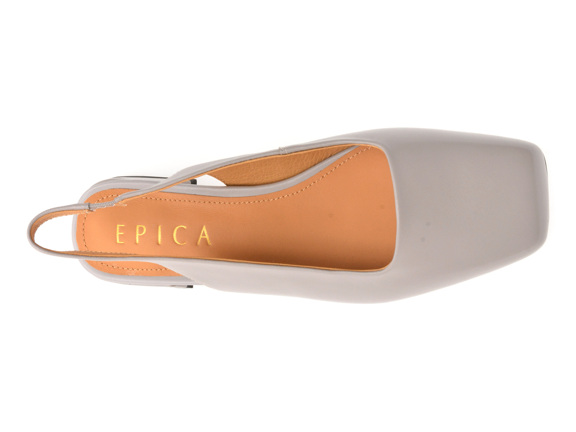 Pantofi EPICA gri, 32S, din piele naturala