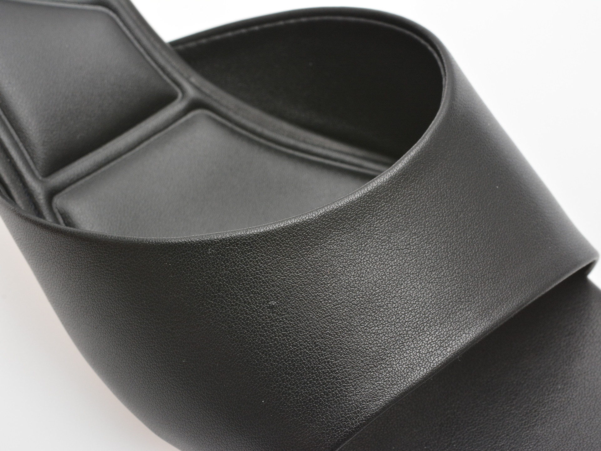 Papuci ALDO negri, DELPHINIA 001, din piele ecologica