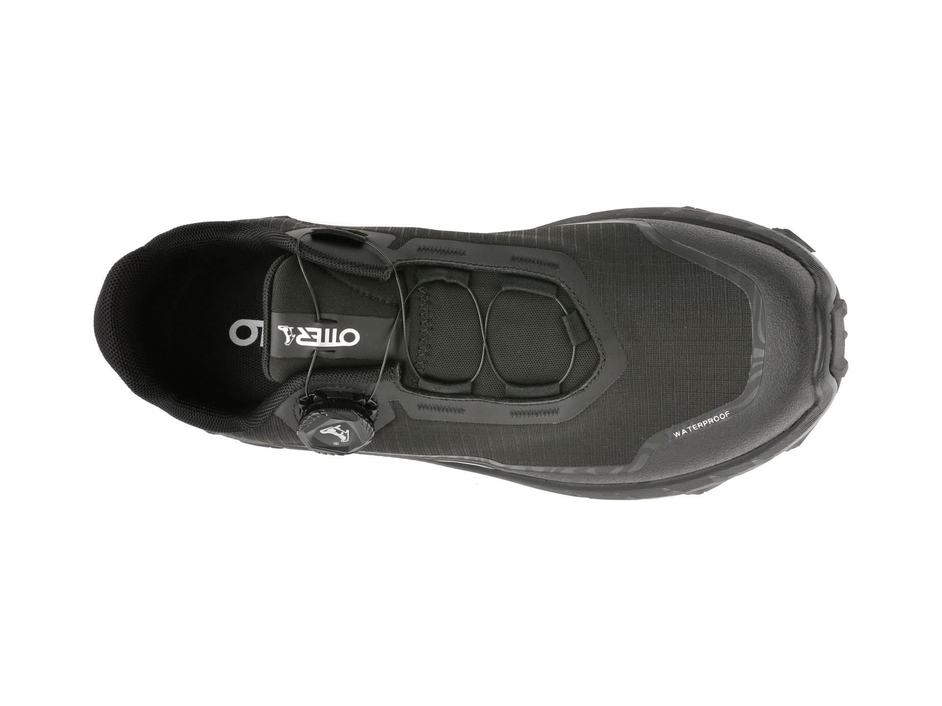 Pantofi sport OTTER negri, 902, din material textil