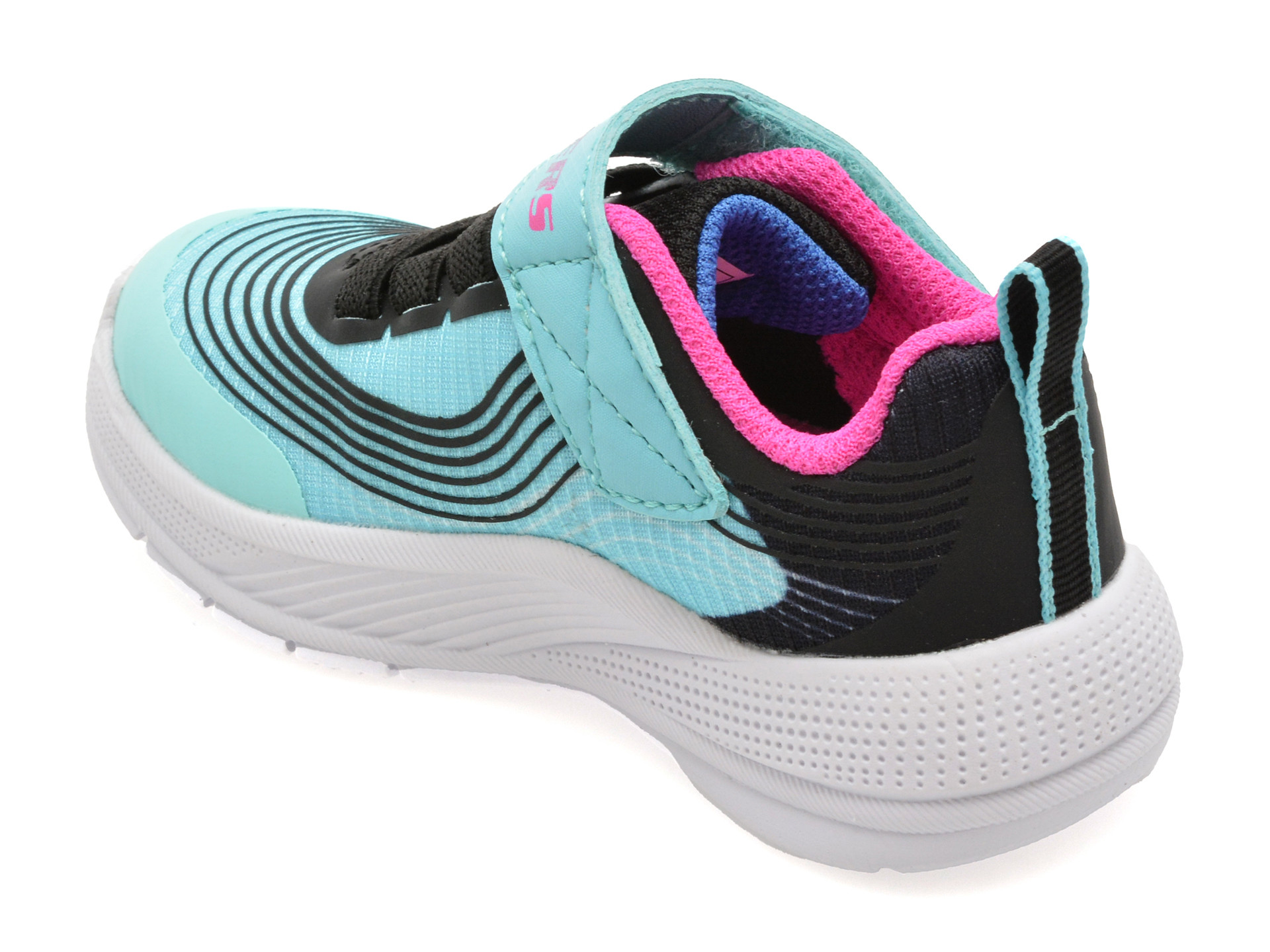 Pantofi sport SKECHERS albastri, MICROSPEC ADVANCE, din material textil