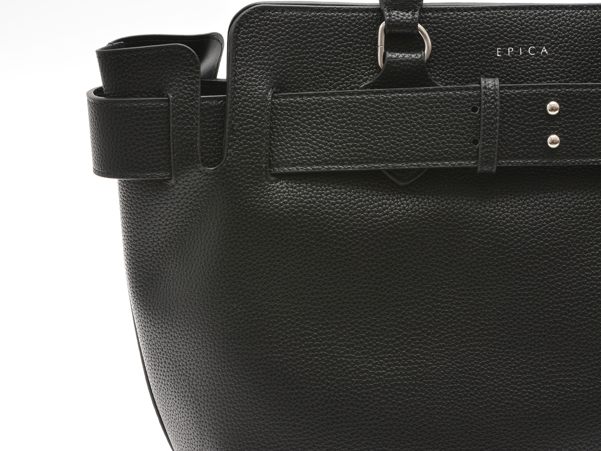 Geanta EPICA neagra, 612, din piele ecologica