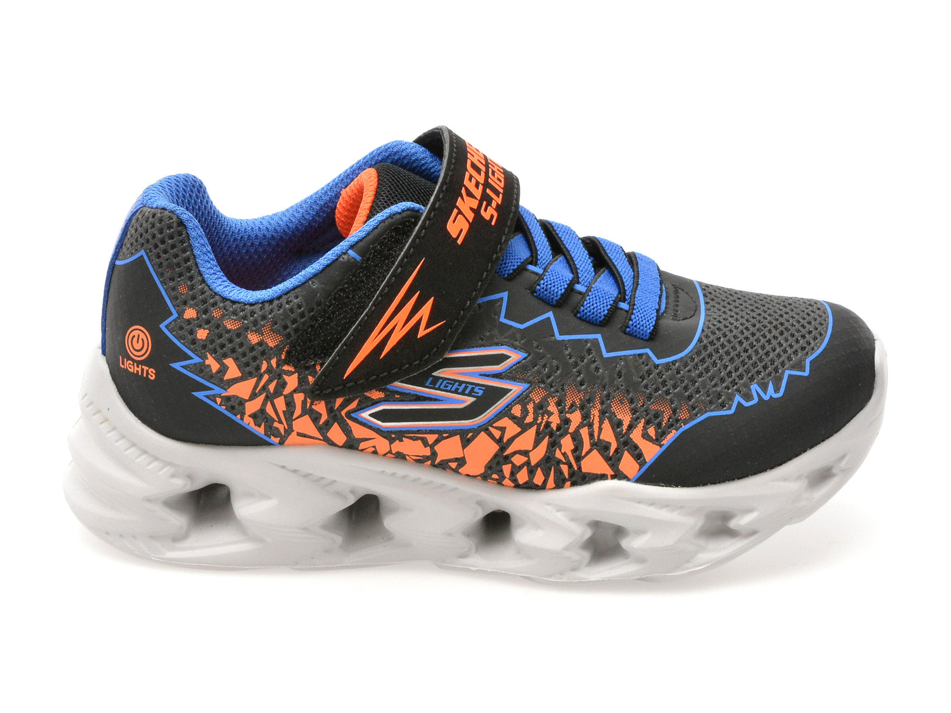 Pantofi sport SKECHERS negri, VORTEX 2.0, din material textil