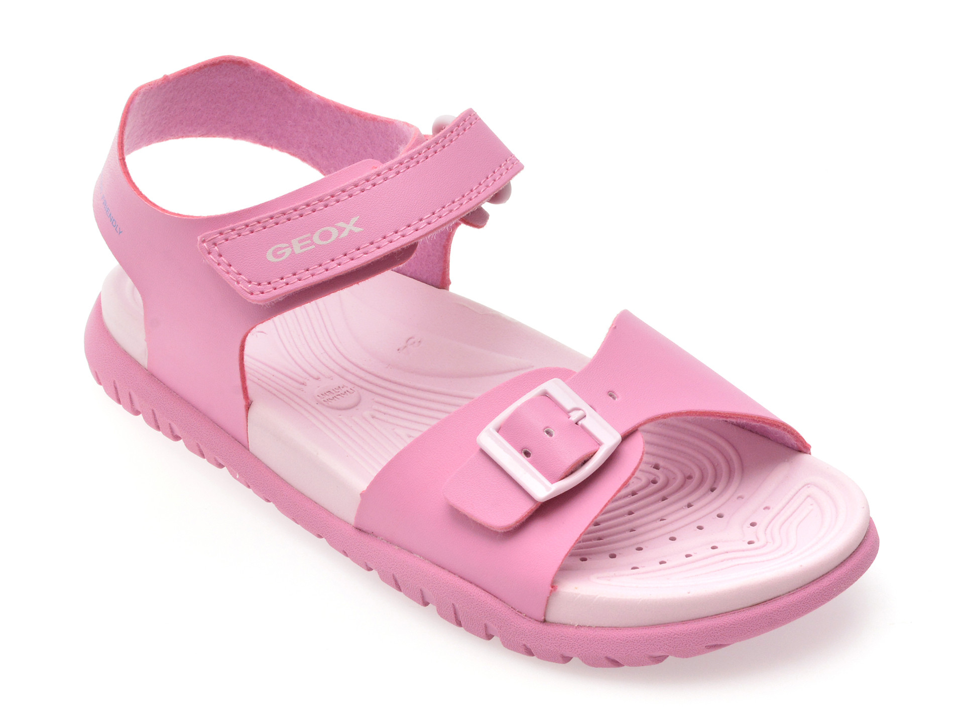Sandale GEOX roz, J35HQA, din piele ecologica