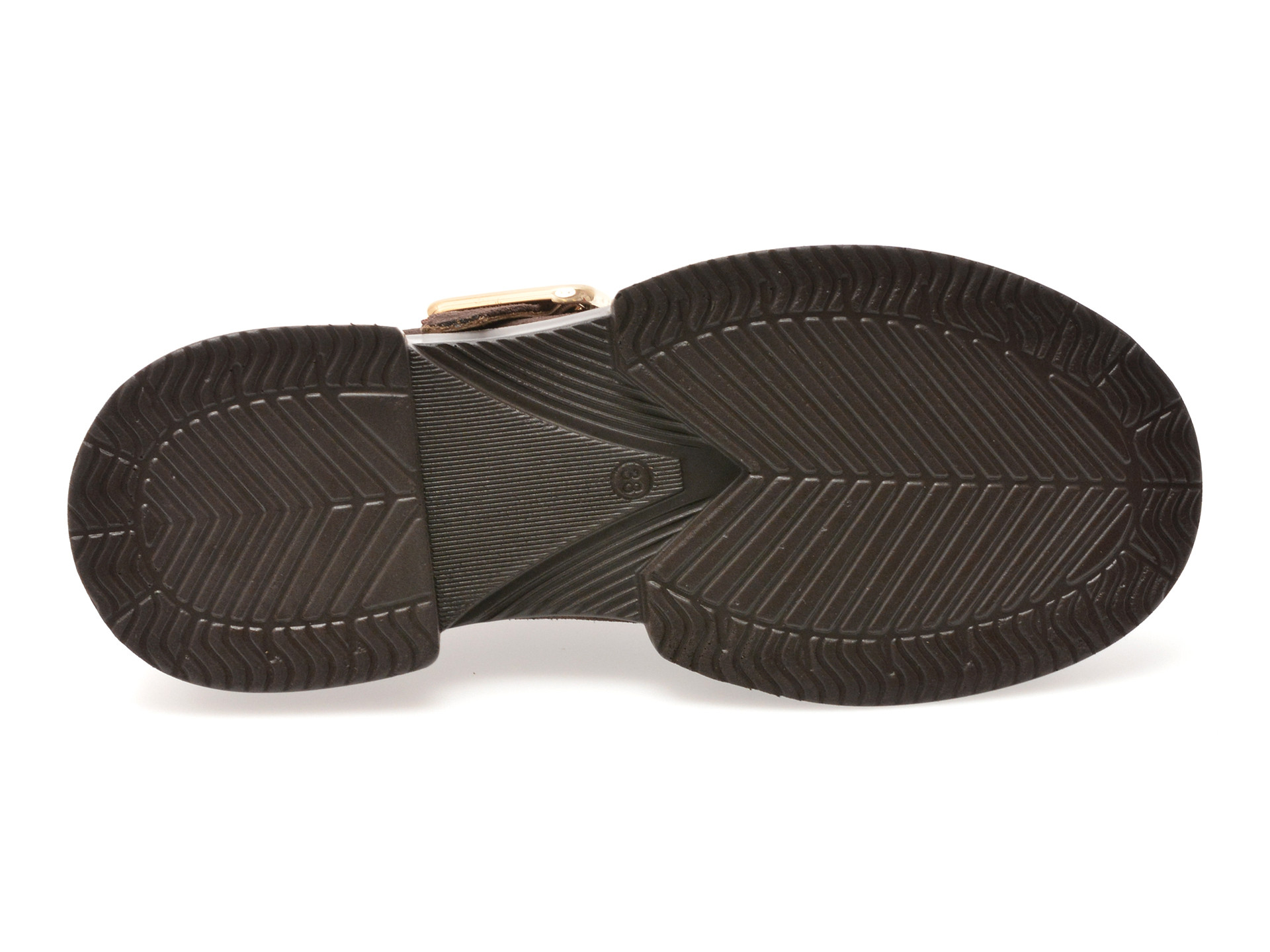 Pantofi EPICA maro, 4196732, din piele intoarsa