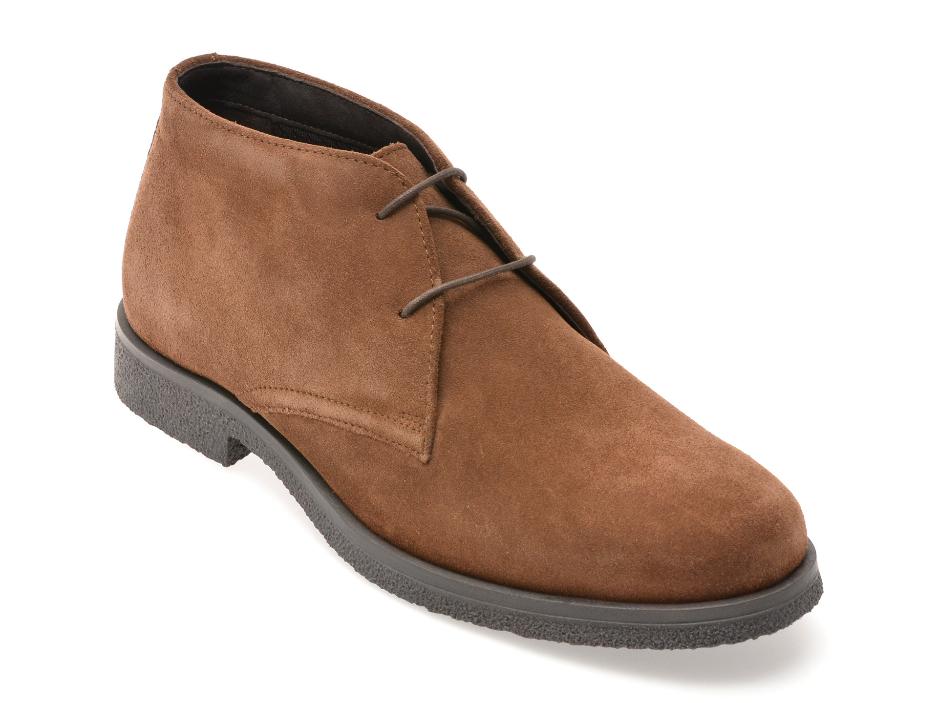 Ghete GEOX maro, U0458A, din piele intoarsa