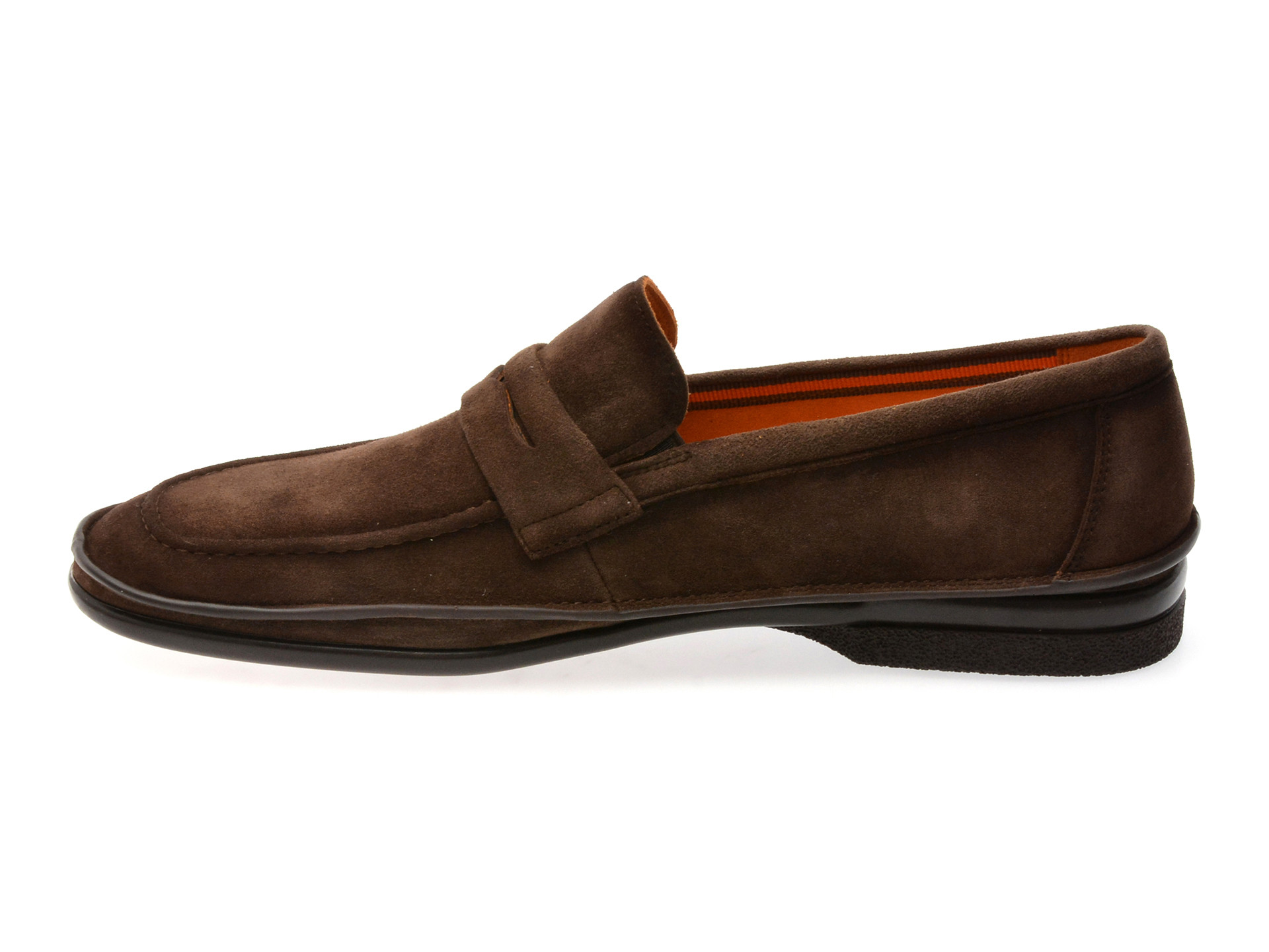 Mocasini EPICA kaki, B483, din piele intoarsa