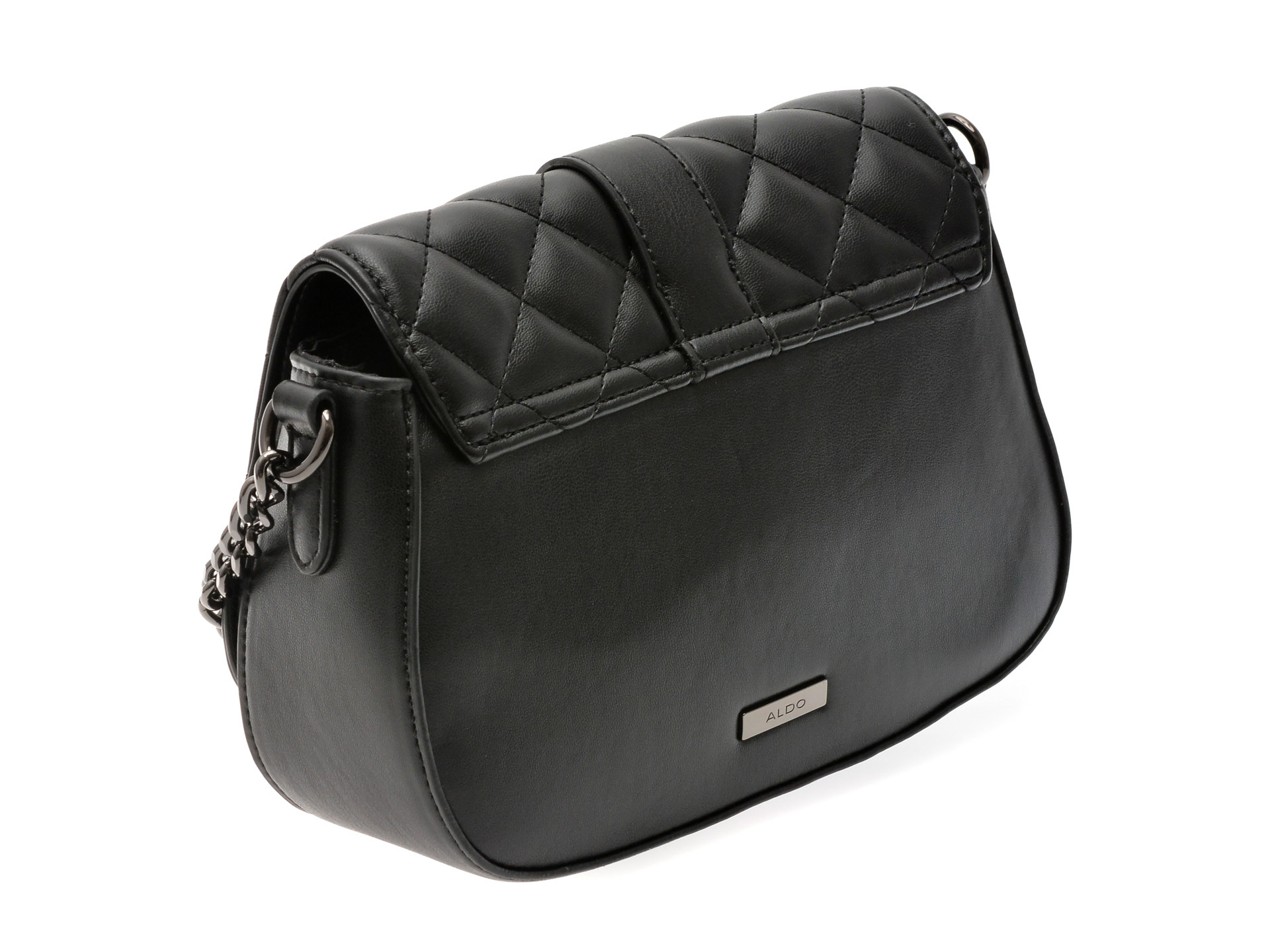 Geanta ALDO neagra, GAMETH 001, din ecologica