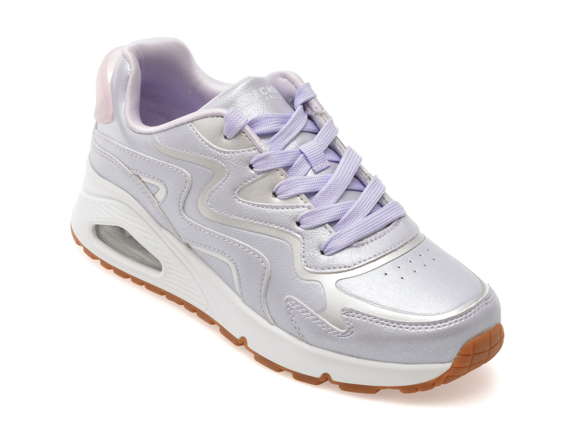 Pantofi sport SKECHERS mov, UNO GEN1, din piele ecologica