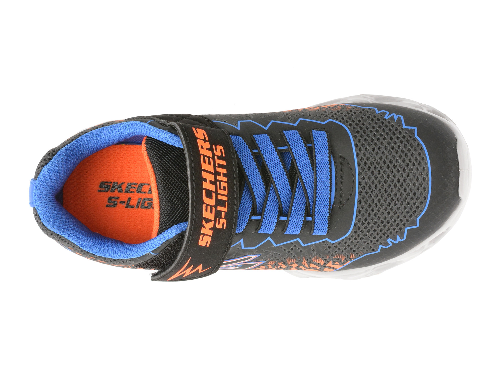 Pantofi sport SKECHERS negri, VORTEX 2.0, din material textil