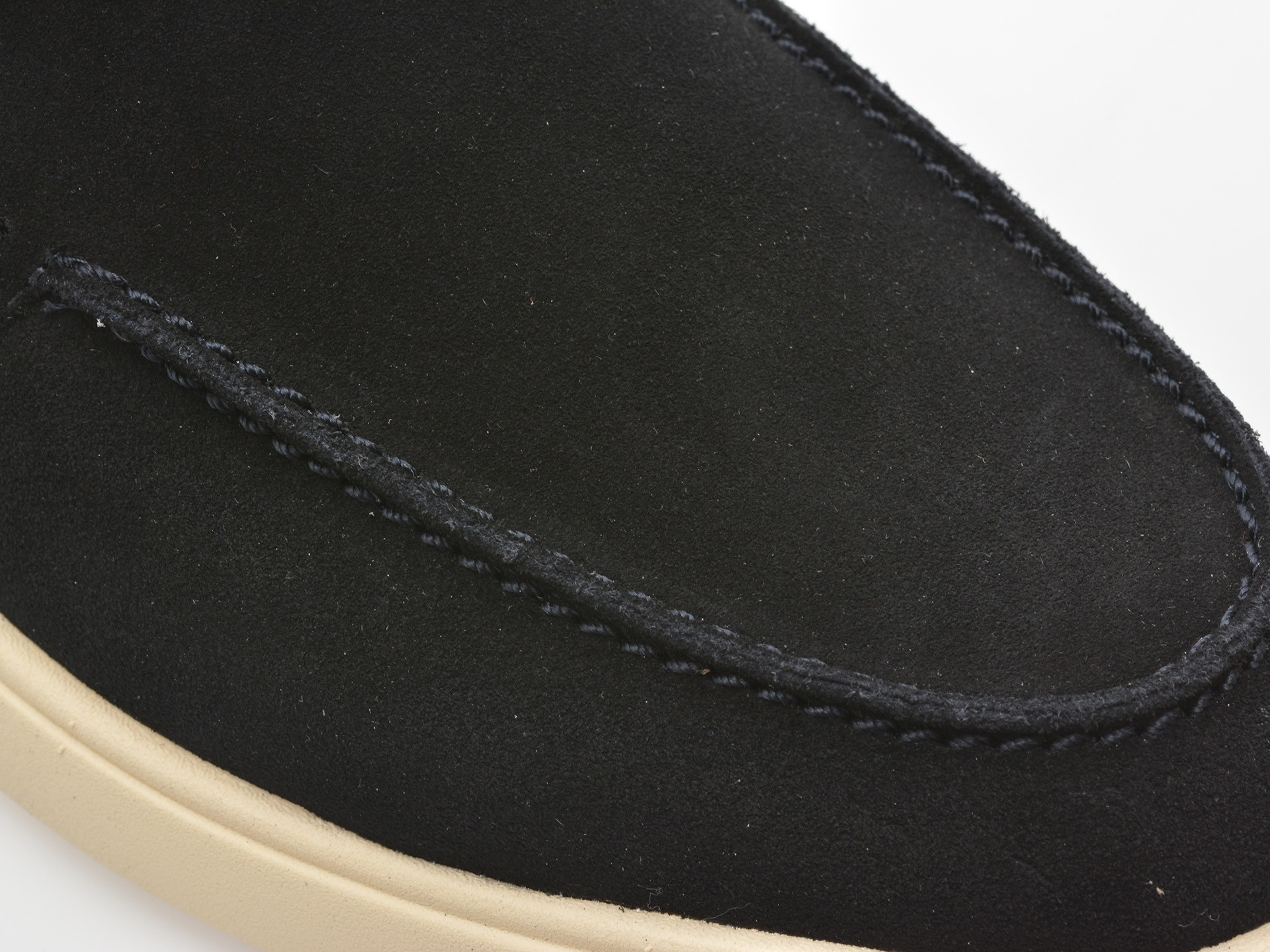 Mocasini GEOX bleumarin, U55LAD, din piele intoarsa