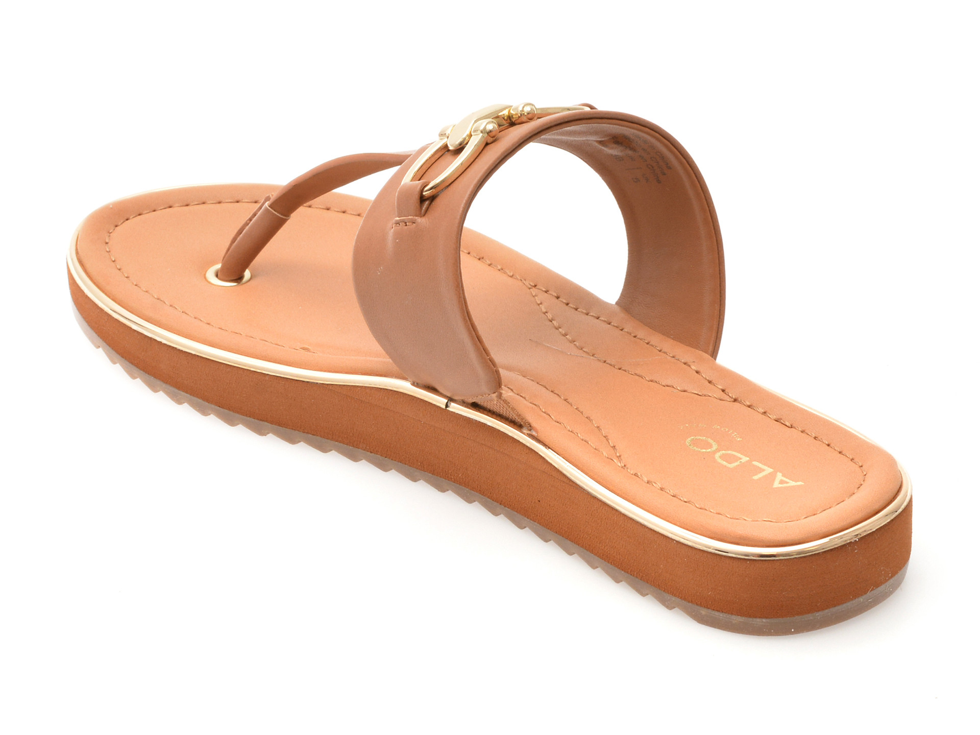 Papuci ALDO maro, LAJOLLA 230, din piele ecologica