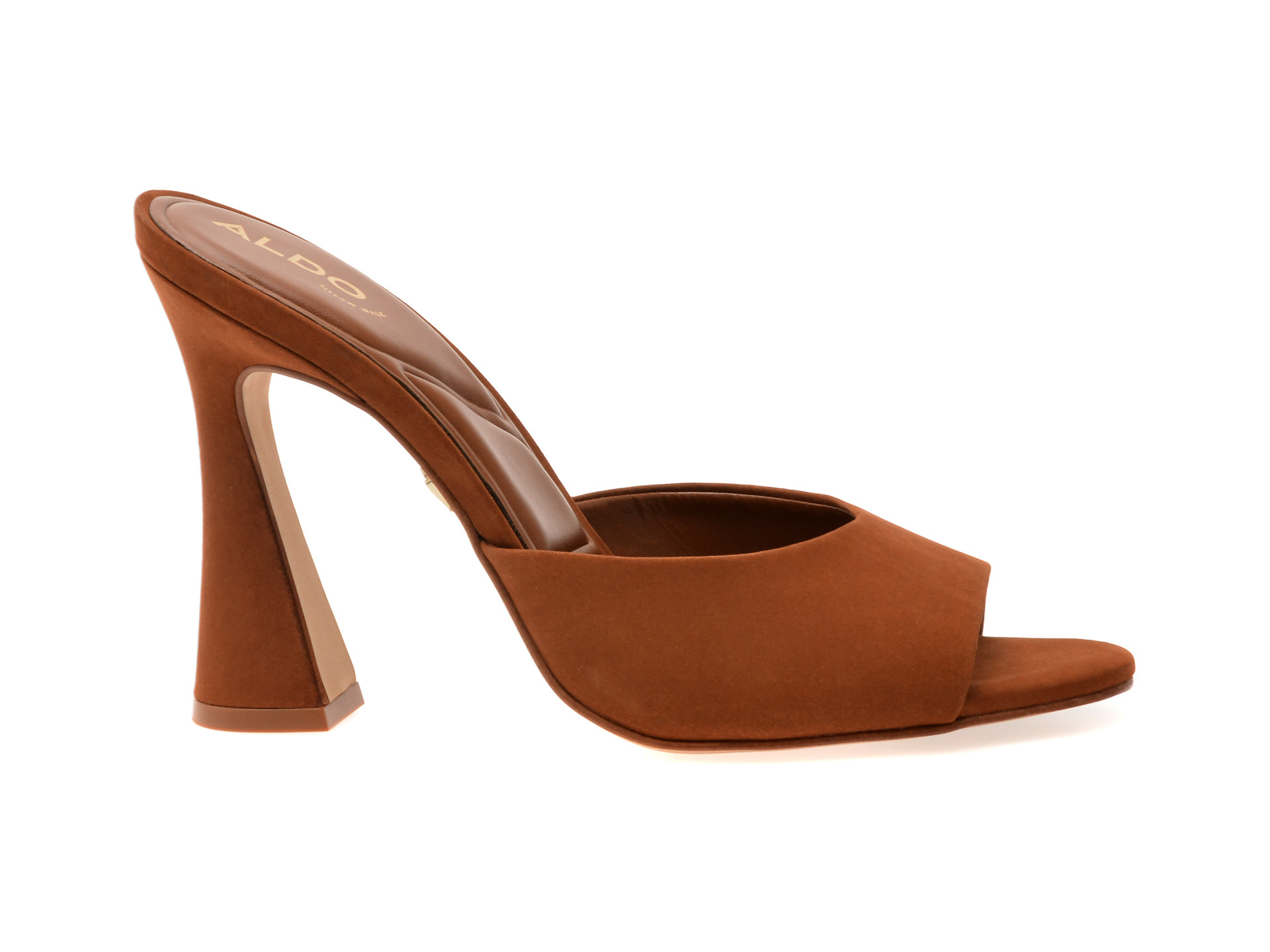 Papuci ALDO maro, RYLEA 210, din piele intoarsa