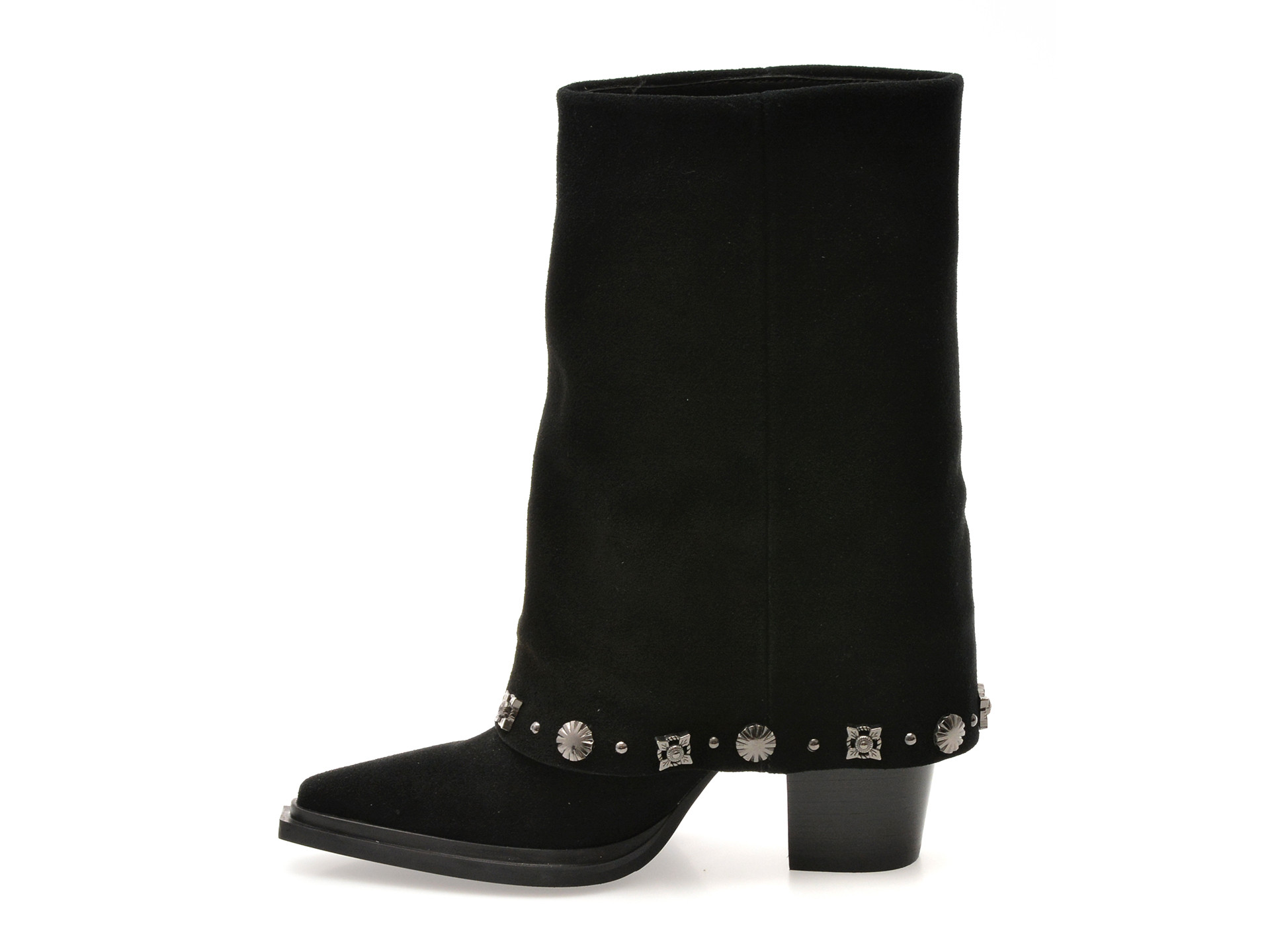 Ciocate elegante ALDO negre, 5R63B, din piele intoarsa