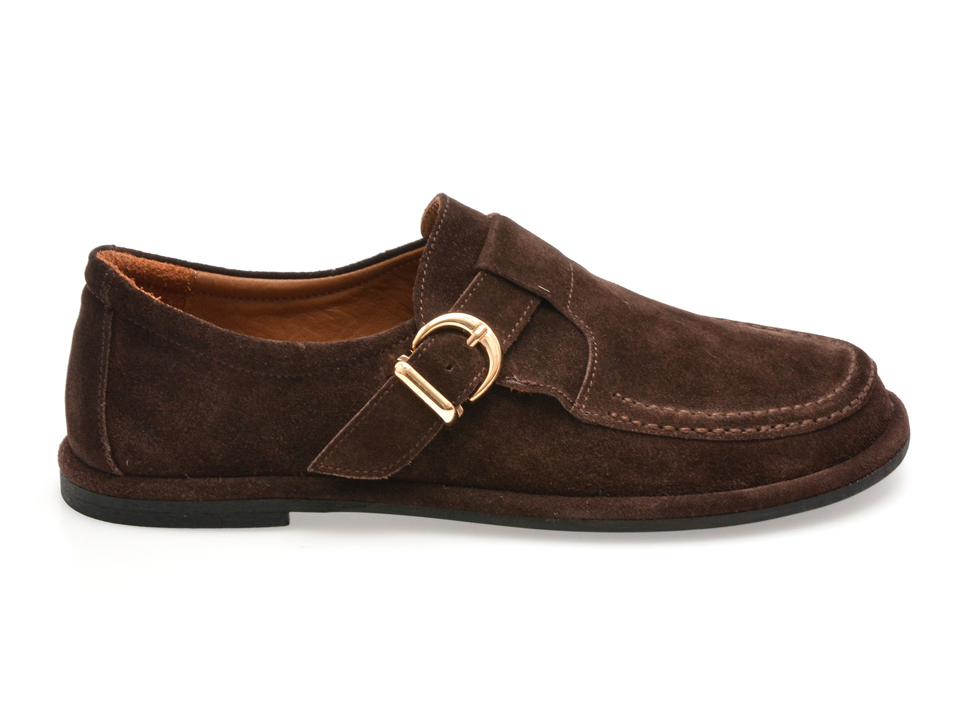 Pantofi EPICA maro, 2184038, din piele intoarsa